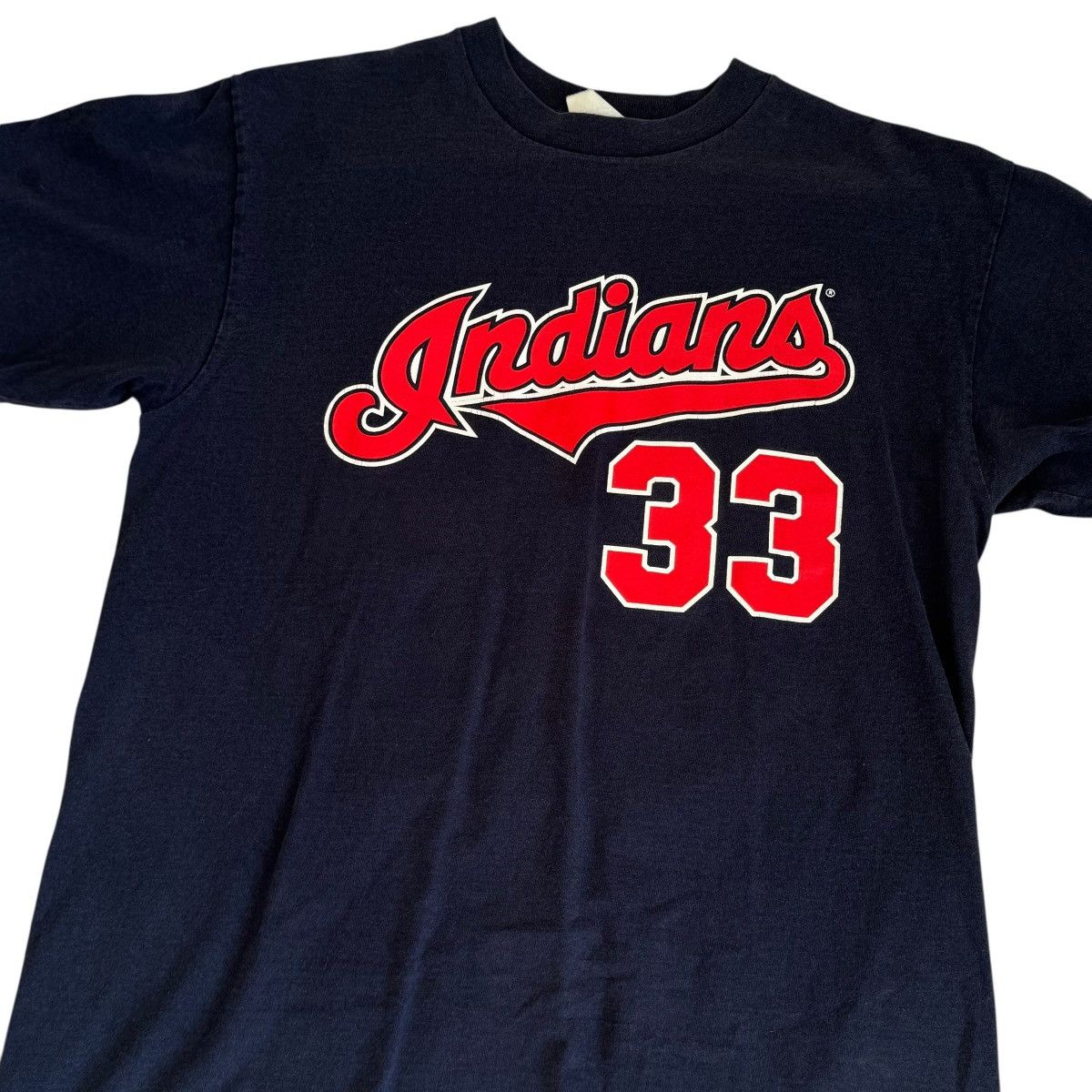 Majestic vintage Cleveland Indians David Justice jersey shirt Size US L / EU 52-54 / 3 - 4 Thumbnail