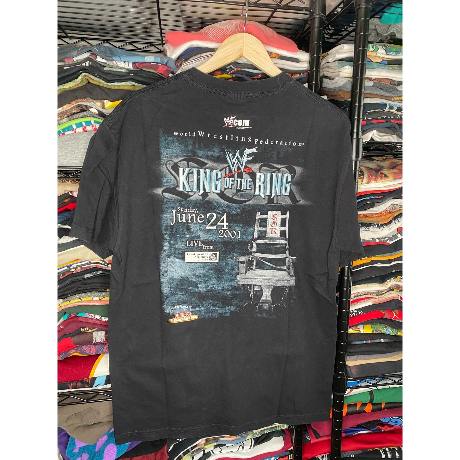 Vintage × WWF Vintage 2001 WWF King of The Ring Wrestling Large T-Shirt Size US L / EU 52-54 / 3 - 4 Thumbnail
