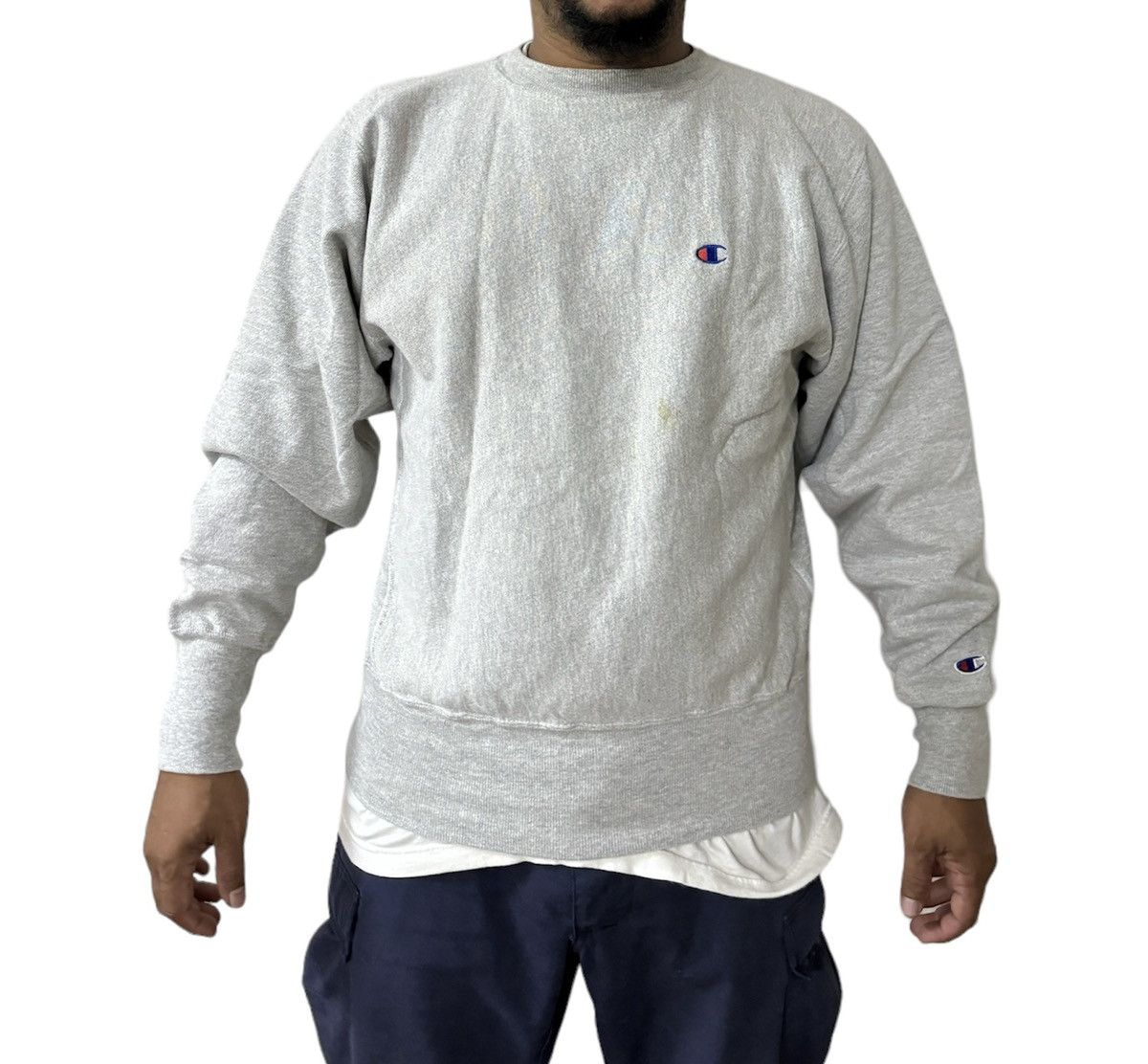 Champion VINTAGE 80s90s CHAMPION REVERSE WEAVE MINI LOGO C SWEATSHIRT Size US S / EU 44-46 / 1 - 11 Thumbnail