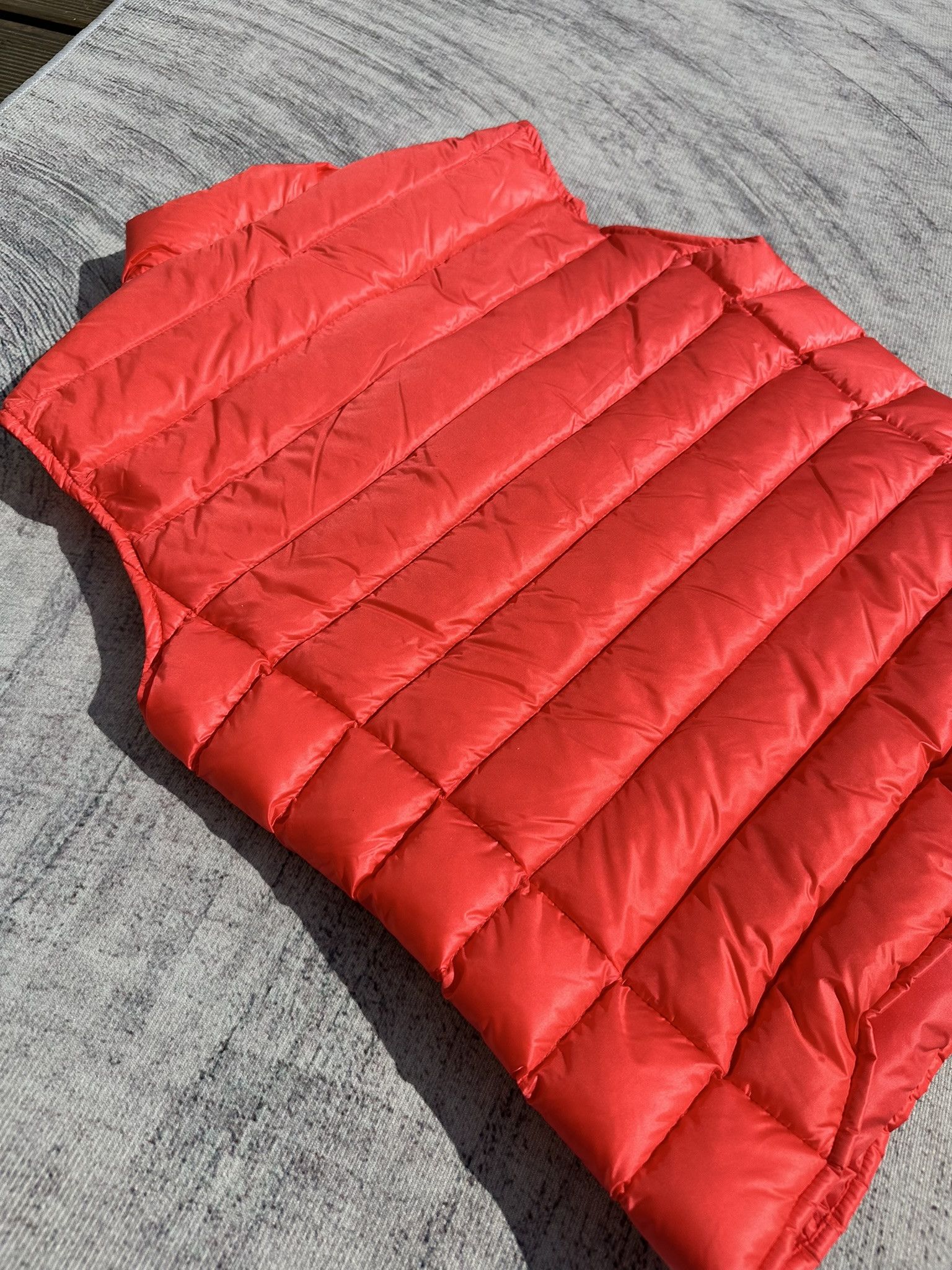 Moncler Moncler Vest Sleeveless Jacket Coral Pink Patch Logo Size S / US 4 / IT 40 - 14 Thumbnail