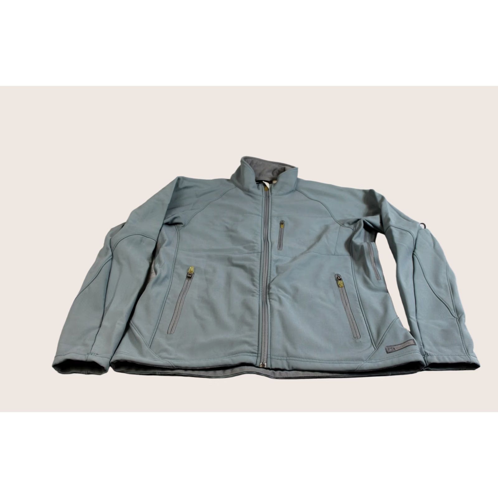 Vintage REI Softshell Jacket Women L Green Full Zip Fleece Lined Outdoor Hiking Casual Travel Winter Spring Fall Size L / US 10 / IT 46 - 1 Thumbnail