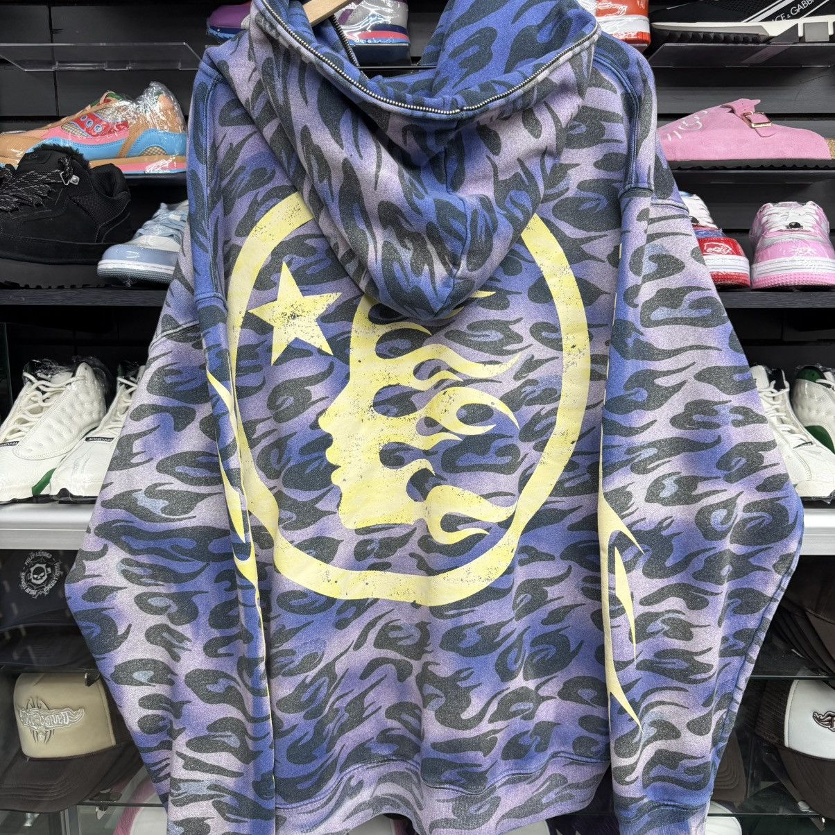 HELLSTAR Hellstar Cheetah Zip Up Purple XXL Size US XXL / EU 58 / 5 - 5 Thumbnail