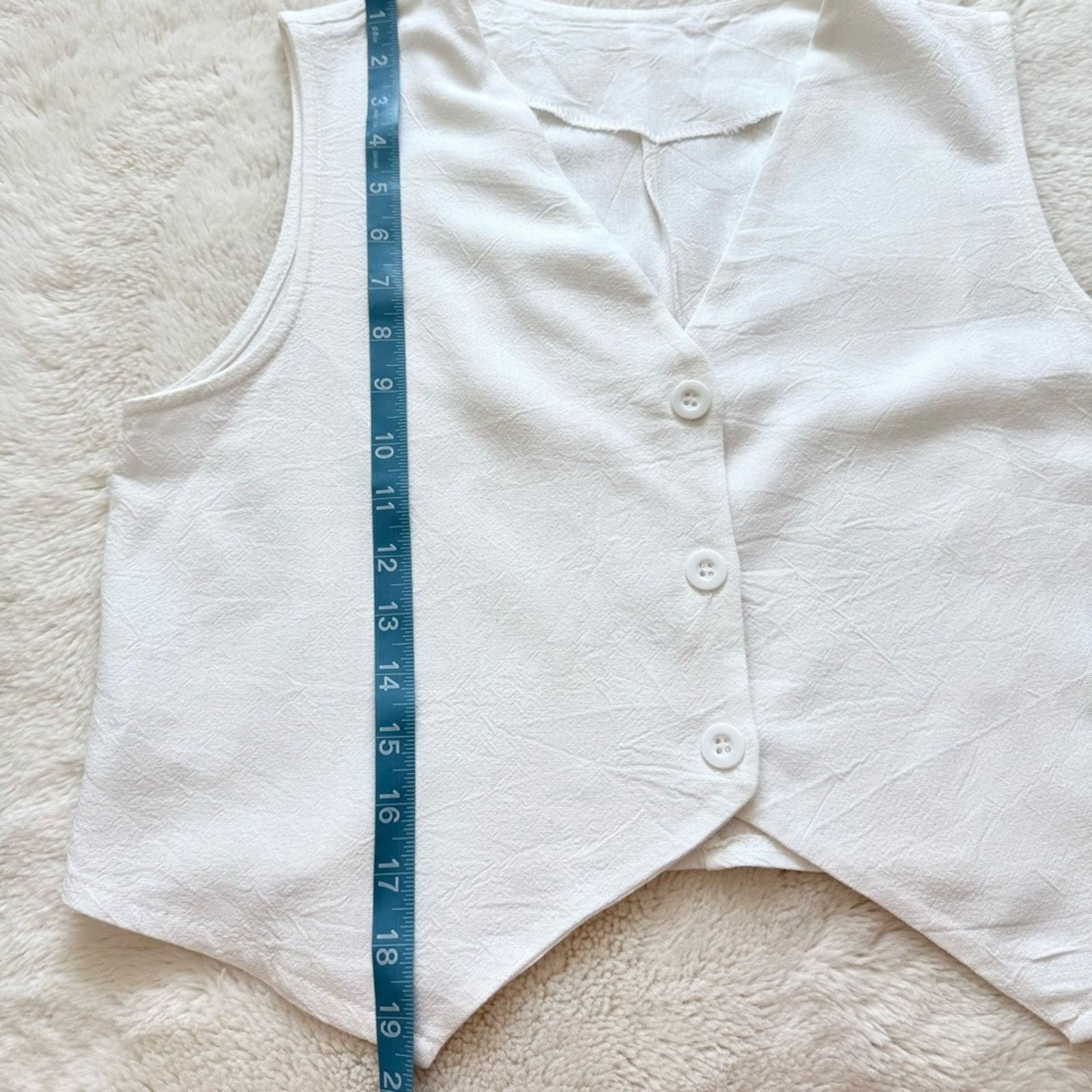 Other Women tank white top size 6 US Size M / US 6-8 / IT 42-44 - 5 Thumbnail