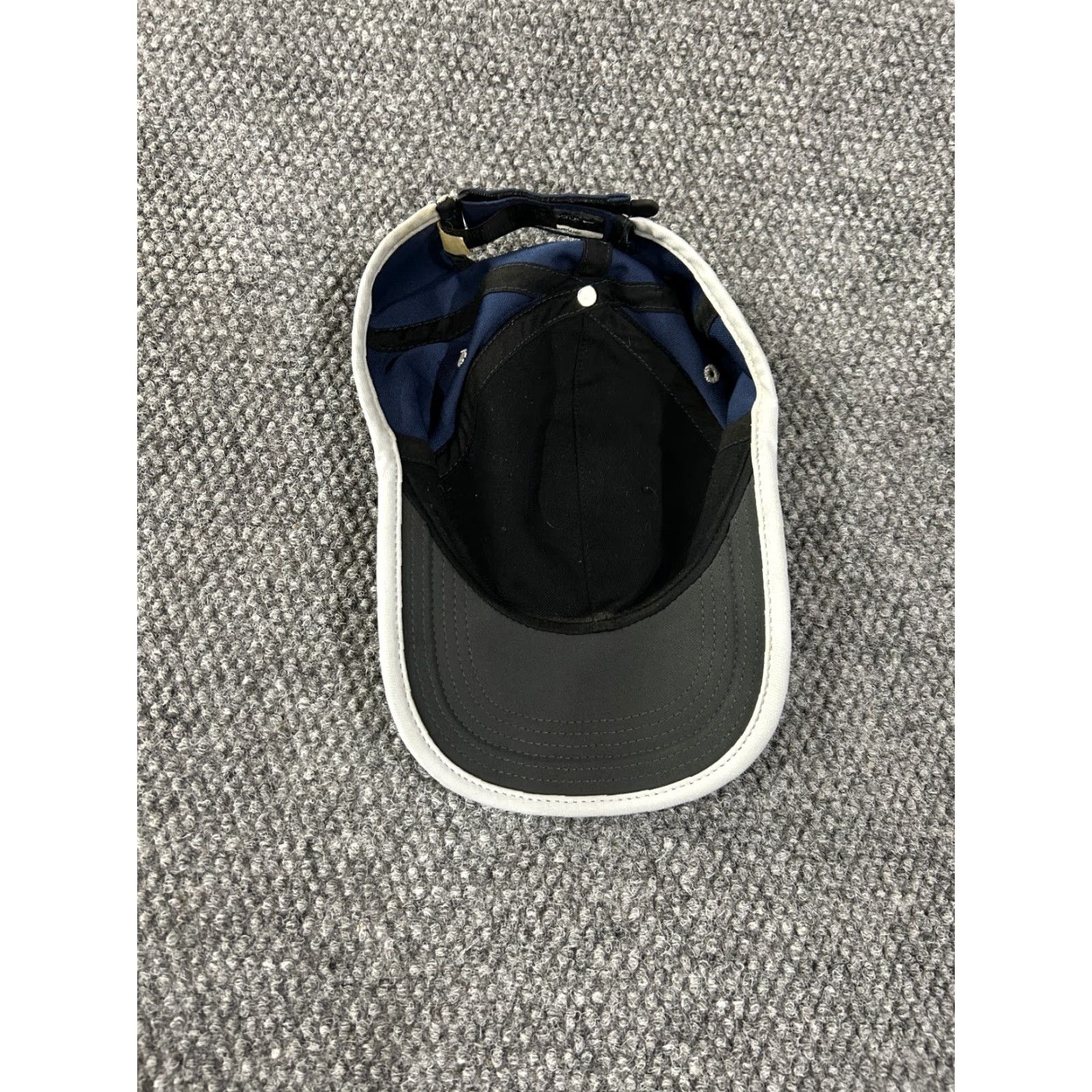 Nike Nike Golf Hat Mens Adjustable Navy Blue White Swoosh Logo Performance Cap Baseball Cap, One Size, Polyester Twill, Lightweight, Casual Sports Classic Size ONE SIZE - 4 Thumbnail