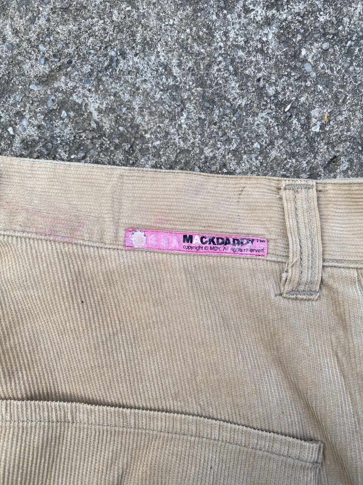 Japanese Brand Mackdaddy Japan Streetwear Corduroy Bondage Pant Size US 35 - 16 Thumbnail