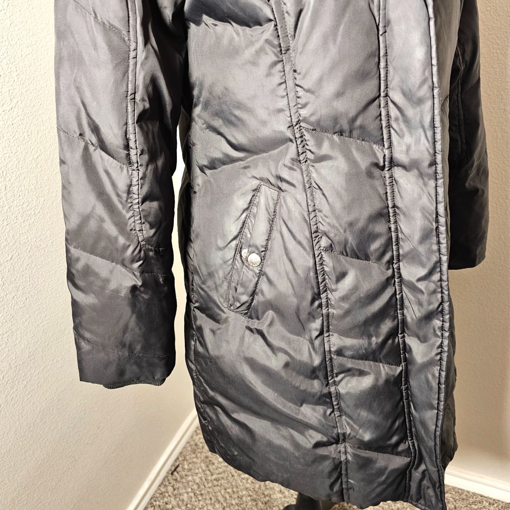 Michael Kors Michael Kors Parka Jacket Coat Women's S Black Packable Down Fill Zipper Sport? Wait. Size S / US 4 / IT 40 - 4 Thumbnail