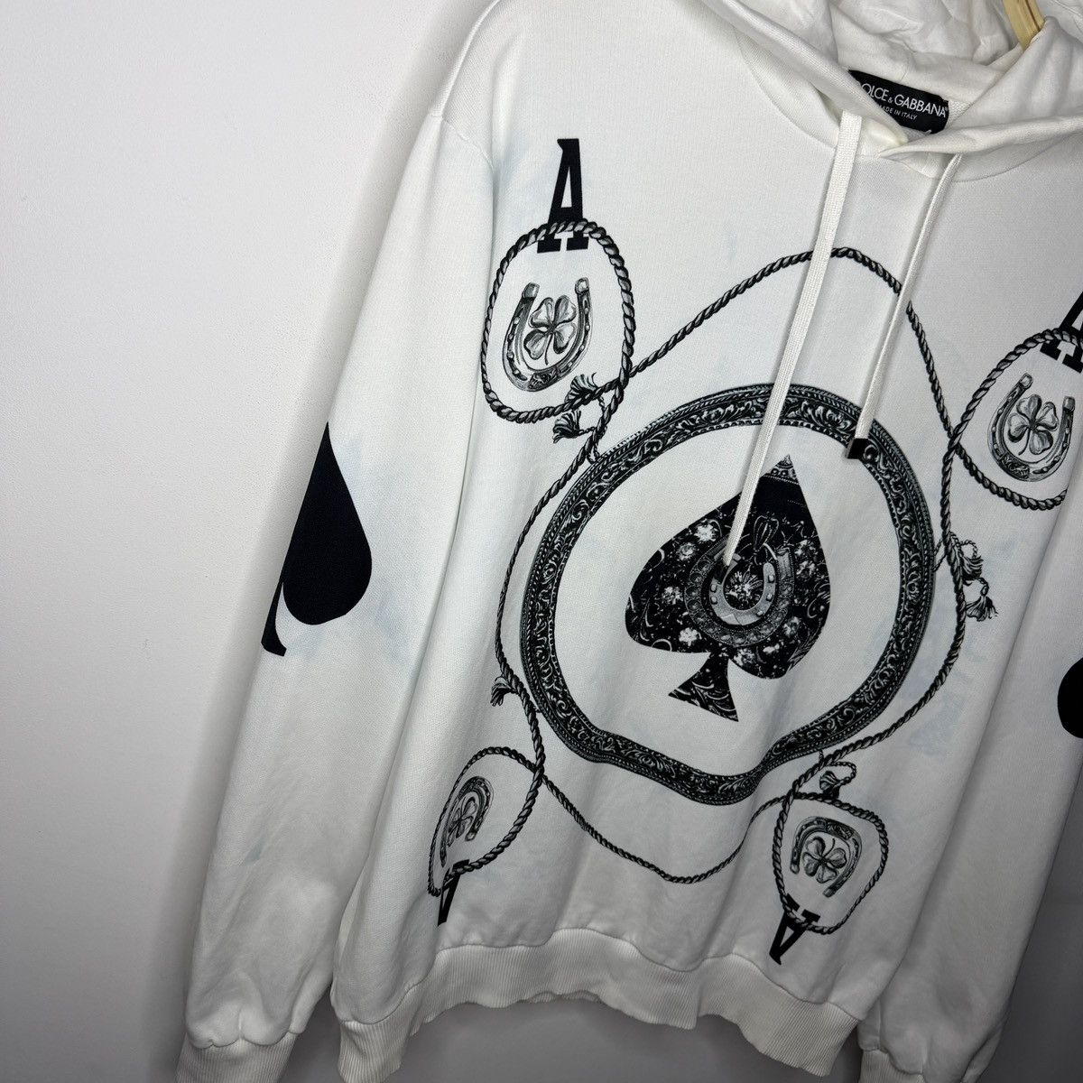 Dolce & Gabbana Vintage dolce & gabbana ace of spade hoodie Size US M / EU 48-50 / 2 - 3 Thumbnail