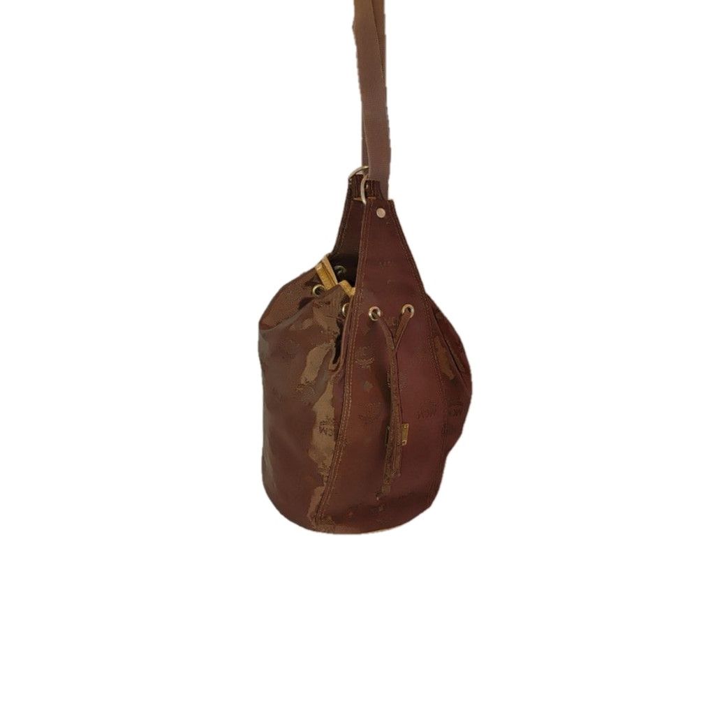 MCM MCM Heritage Silky Jacquard Monogram Visetos Backpack 08458 Size ONE SIZE - 2 Thumbnail