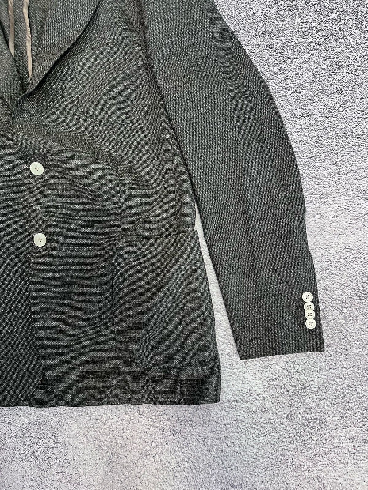 Boggi Boggi Milano Blazer VITALE BARBERIS CANONICO Wool Jacket Size 42R - 5 Thumbnail