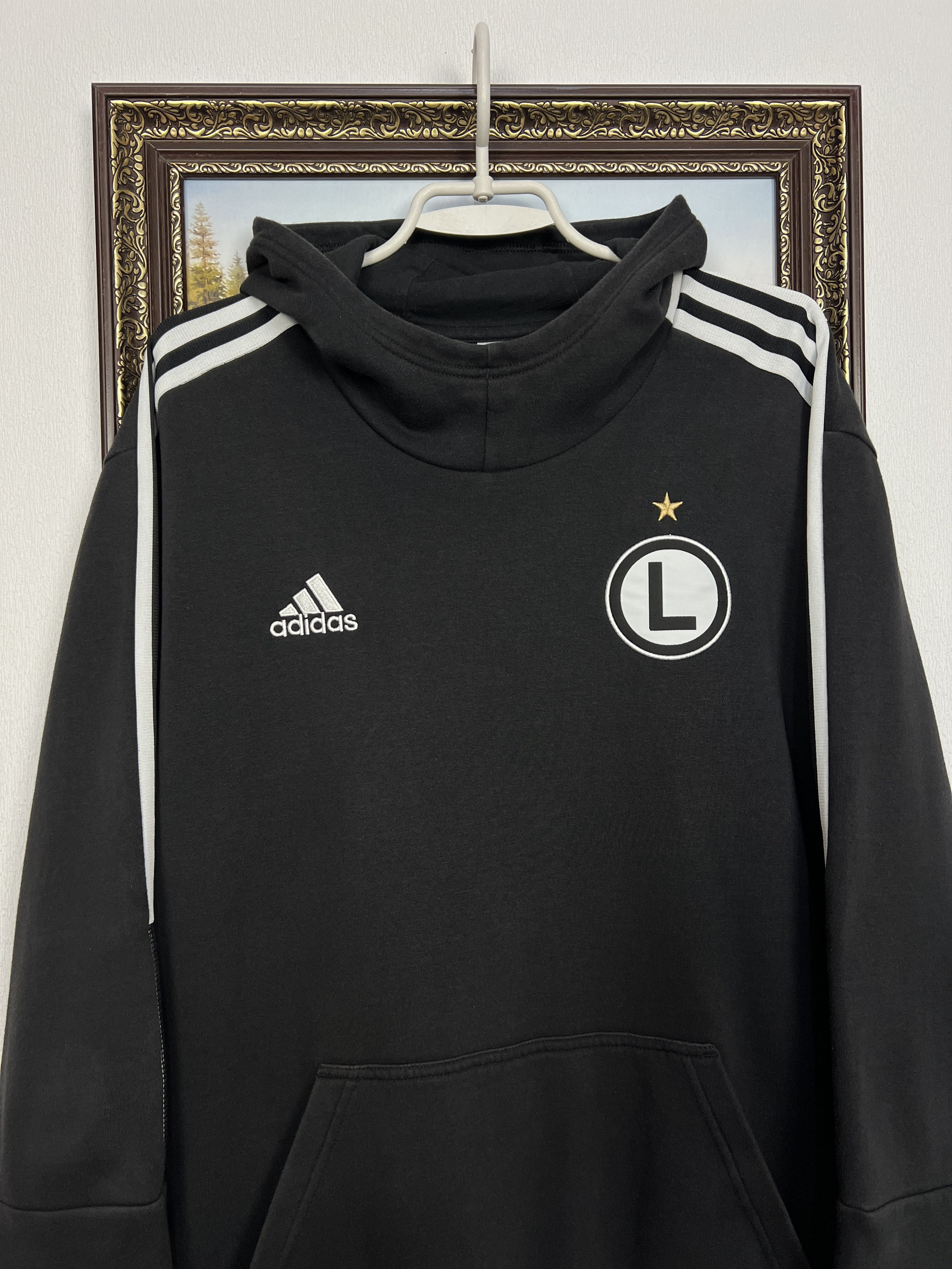 Adidas Adidas Legia Warsaw Football Hoodie Soccer Jacket Track Top Size US XL / EU 56 / 4 - 2 Thumbnail