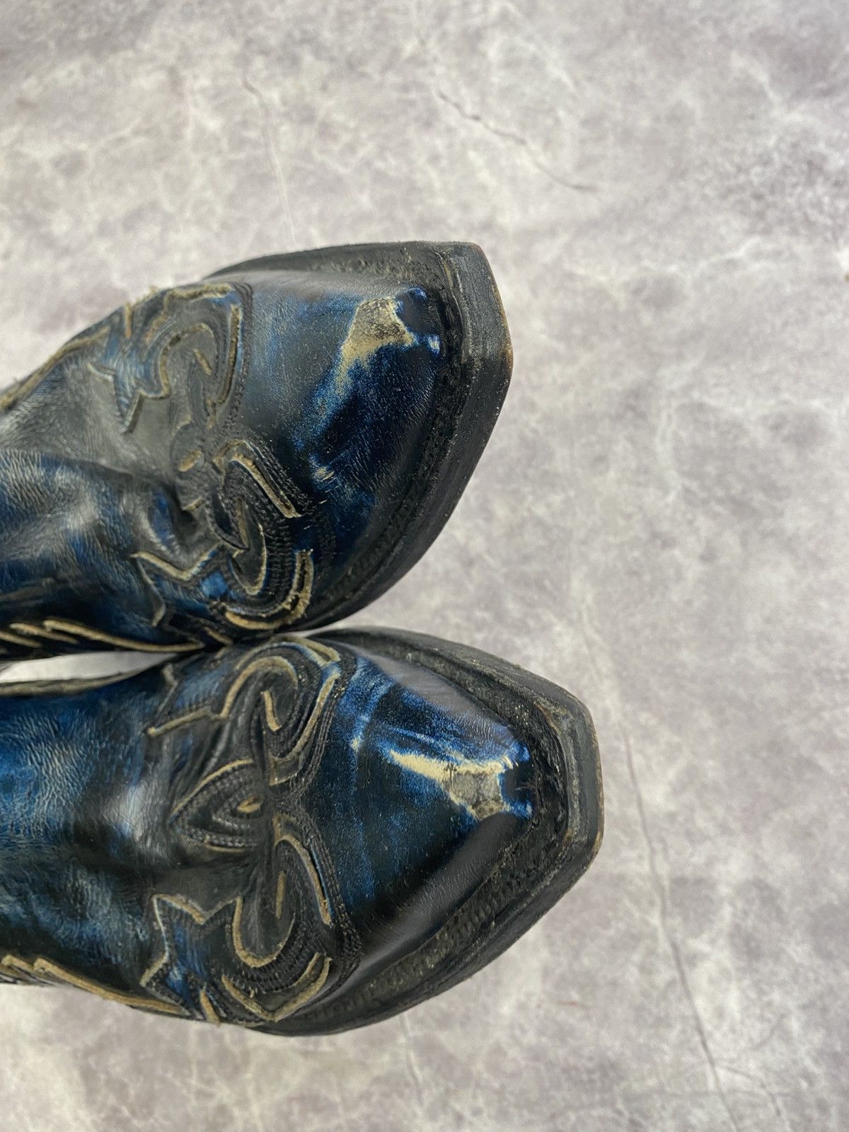 Sendra Sendra Vintage Western Boots Rare Blue Colour Size: 42 Size US 8.5 / EU 41-42 - 10 Thumbnail