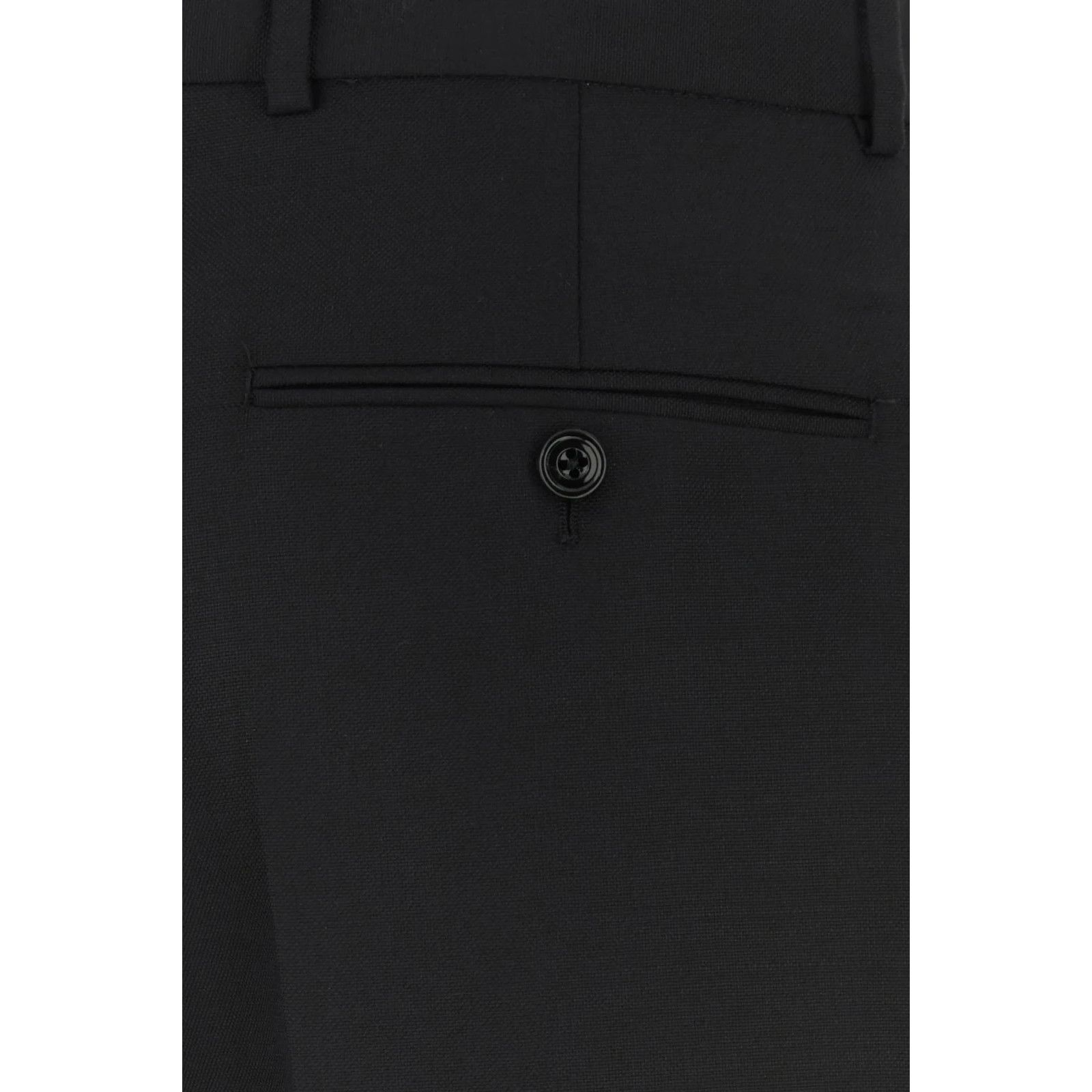 Alexander McQueen ALEXANDER MCQUEEN Black Wool Blend Bermuda Shorts New & Auth Size US 34 / EU 50 - 3 Thumbnail