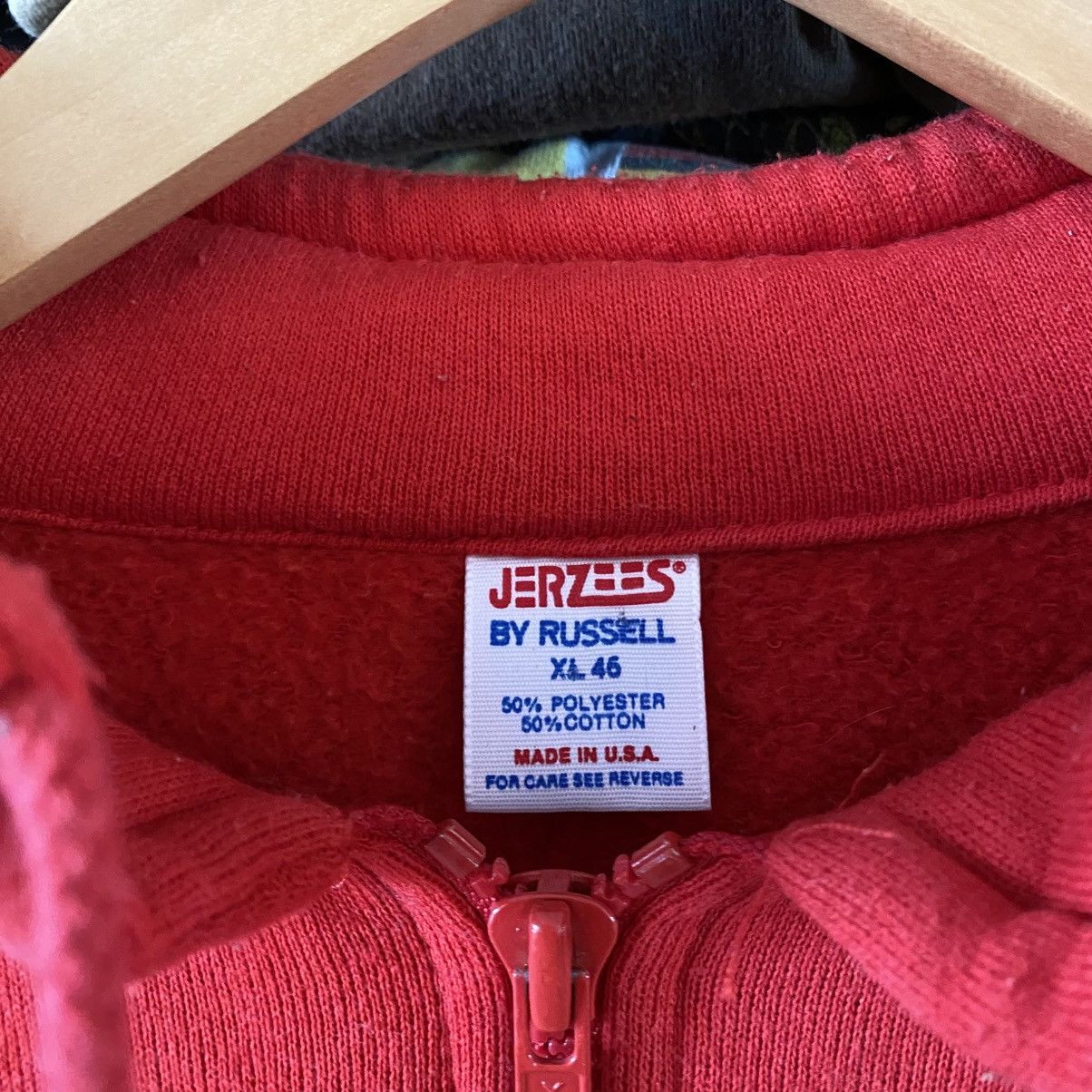 Vintage Harley Davidson Red 1986 Sweatshirt Double Sided