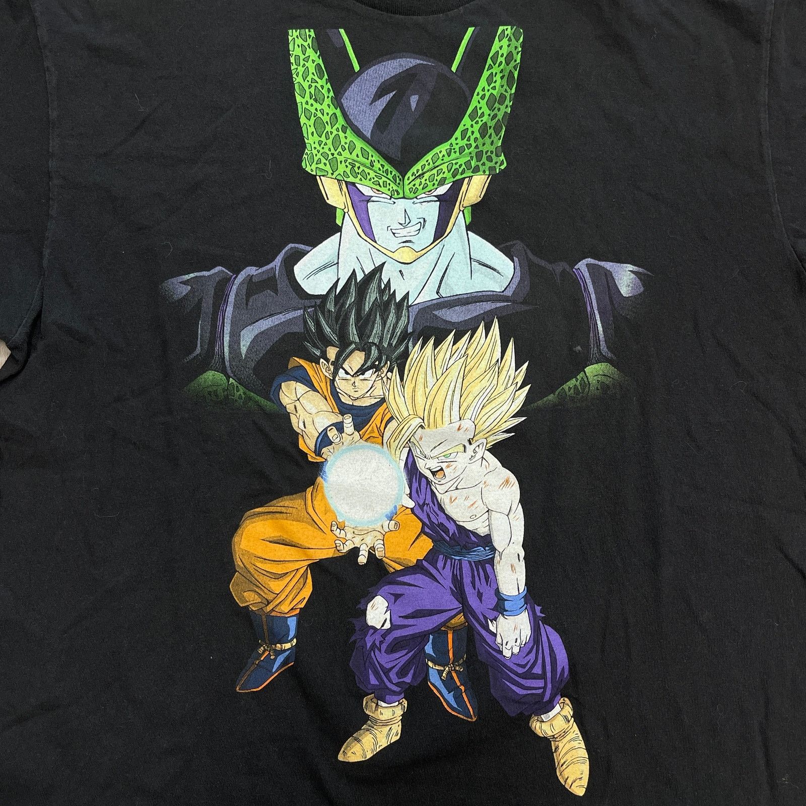 Primitive Dragonball Z Cell Goku Gohan Anime Tee T Shirt Black Size XL Size US XL / EU 56 / 4 - 3 Thumbnail