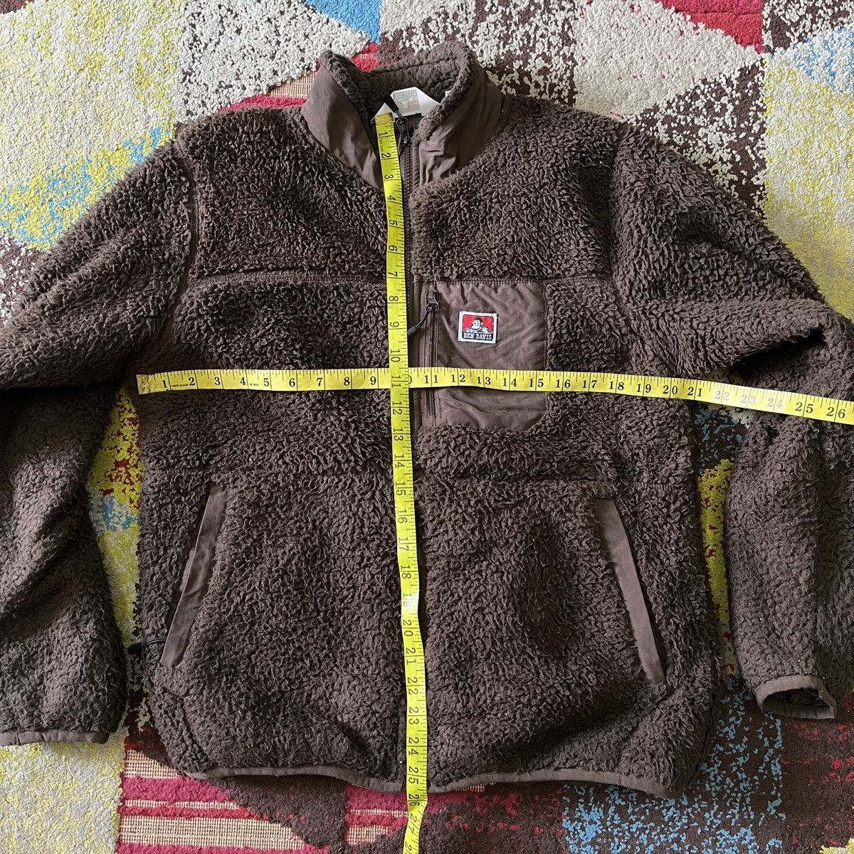 Ben Davis Vintage Ben Davies Fleece Sweatshirt Size US L / EU 52-54 / 3 - 17 Thumbnail
