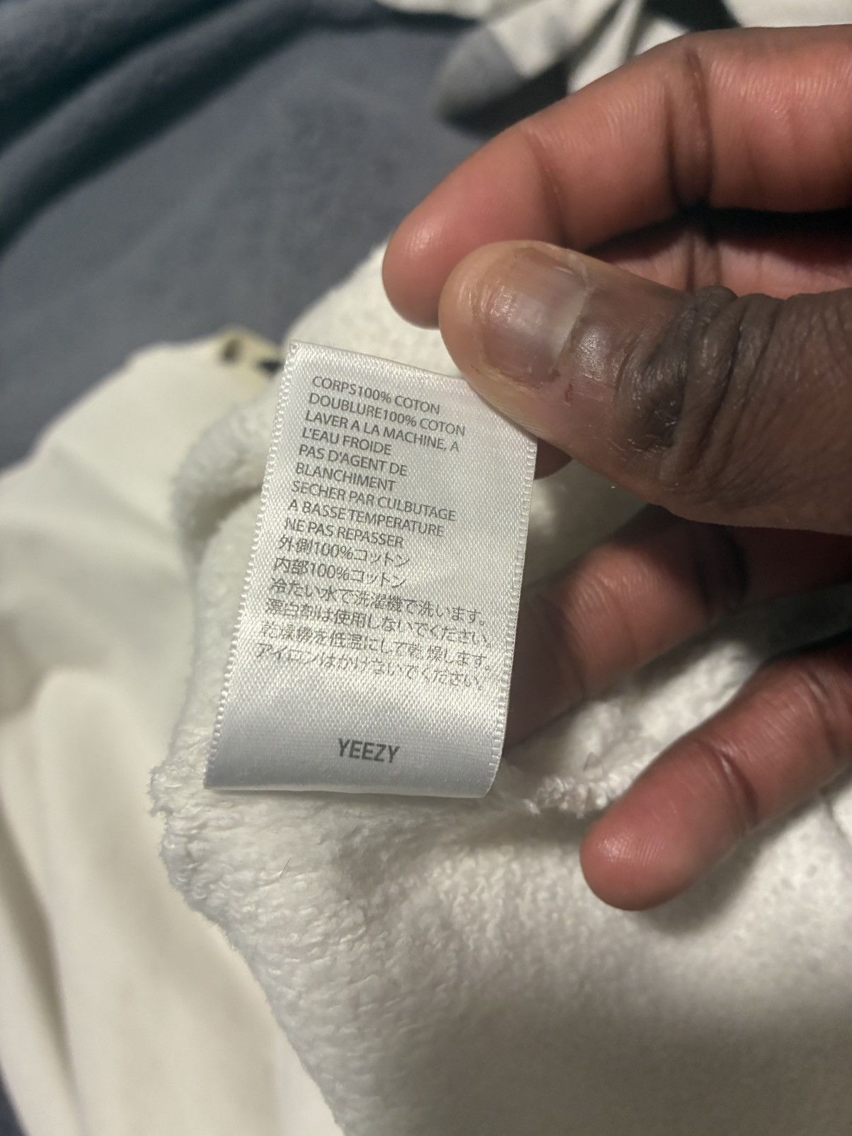Yeezy White Kanye West Jesus Is King tour sweatshirt - Size Medium Size US L / EU 52-54 / 3 - 4 Thumbnail