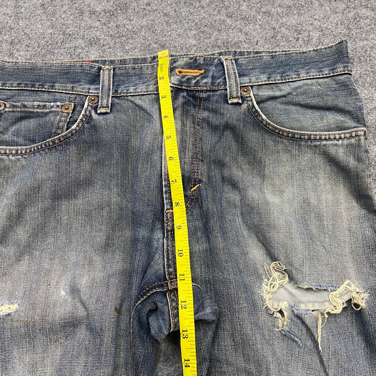 Edwin 💥Best Offer💥Vintage Edwin 503 Distressed Denim Size US 34 / EU 50 - 5 Thumbnail