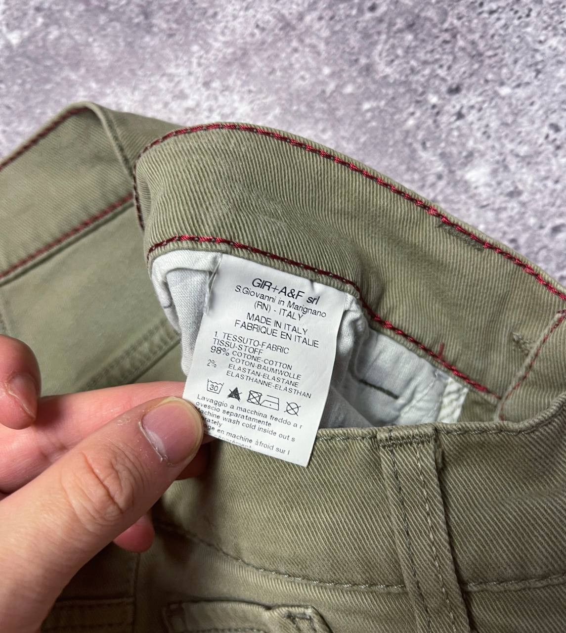 Marithe + Francois Girbaud × Vintage vintage marithe francois girbaud chino denim pants Size US 28 / EU 44 - 6 Thumbnail