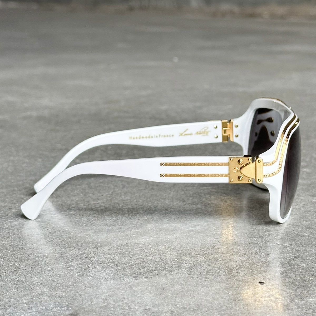 Louis Vuitton NIGOS PERSONAL 2004 OG LV MILLIONAIRE SUNGLASSES Size ONE SIZE - 7 Thumbnail