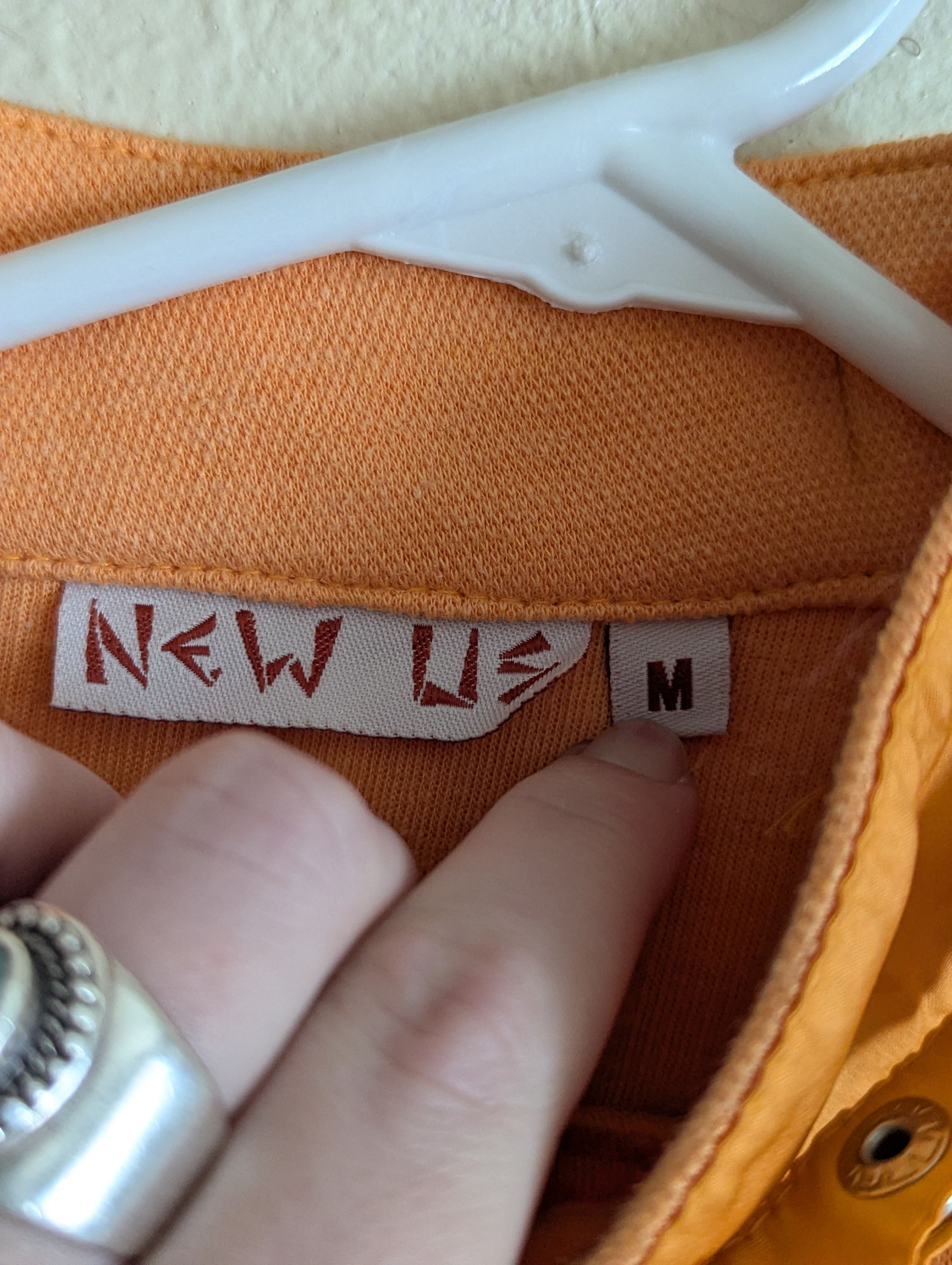Other Orange Jacket Zip Up Streetwear Size M / US 6-8 / IT 42-44 - 4 Thumbnail