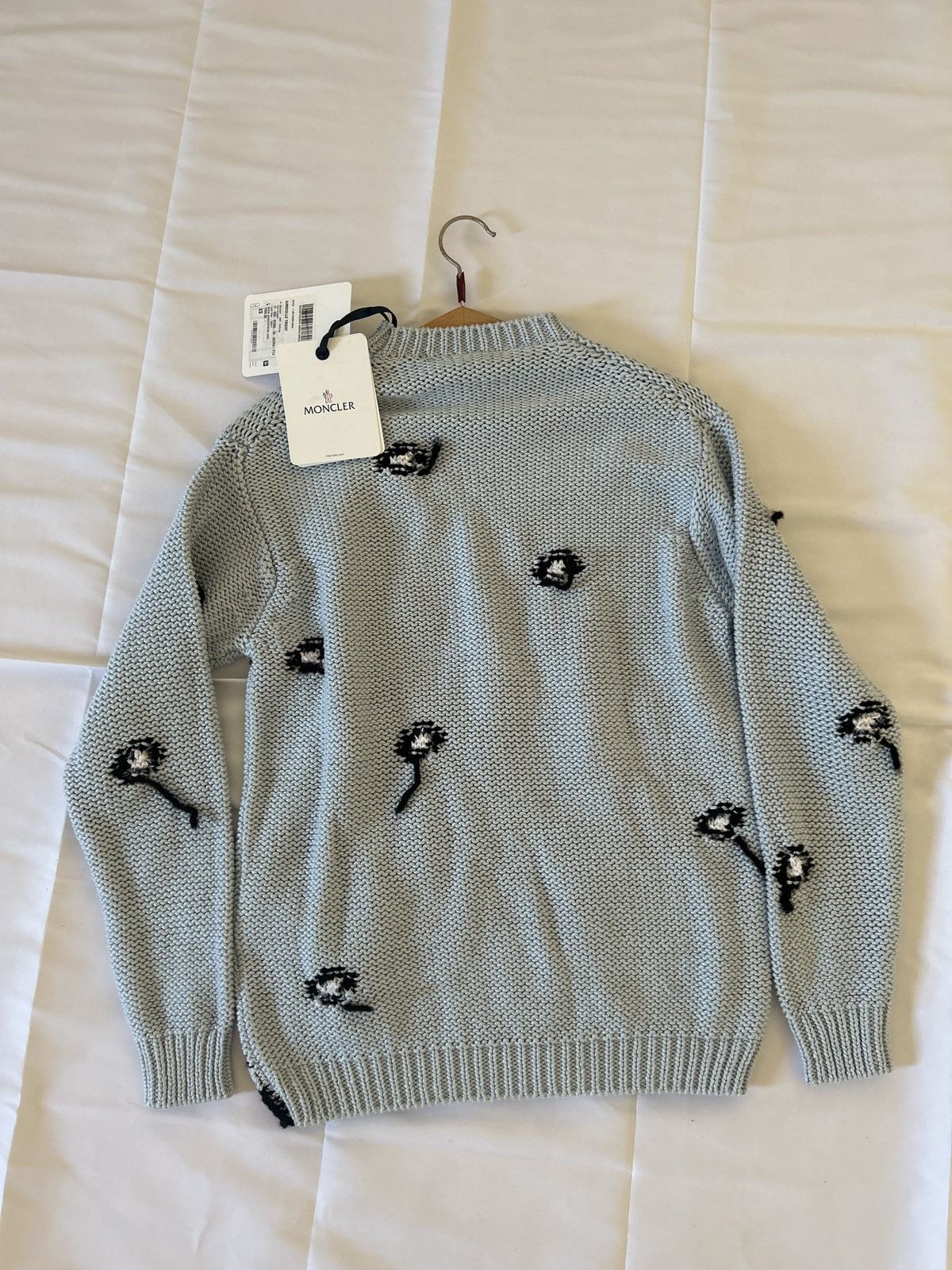 Moncler Moncler Peanuts Snoopy Tricot Knit Sweater Light blue Size US XS / EU 42 / 0 - 3 Thumbnail