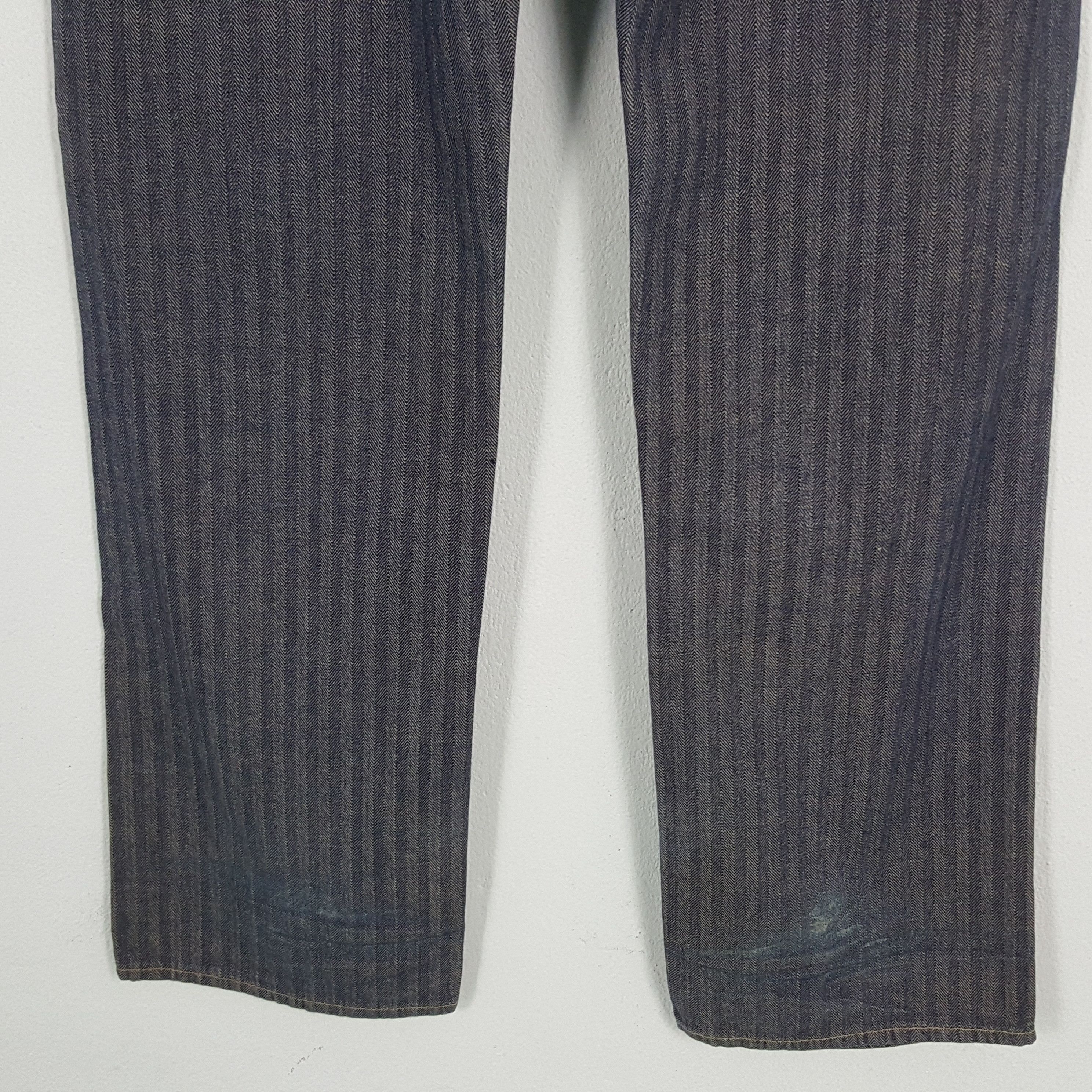 Hysteric Glamour Vintage Hysteric Glamour Japanese Brand Stripe Baggy Pants Size US 31 - 3 Thumbnail