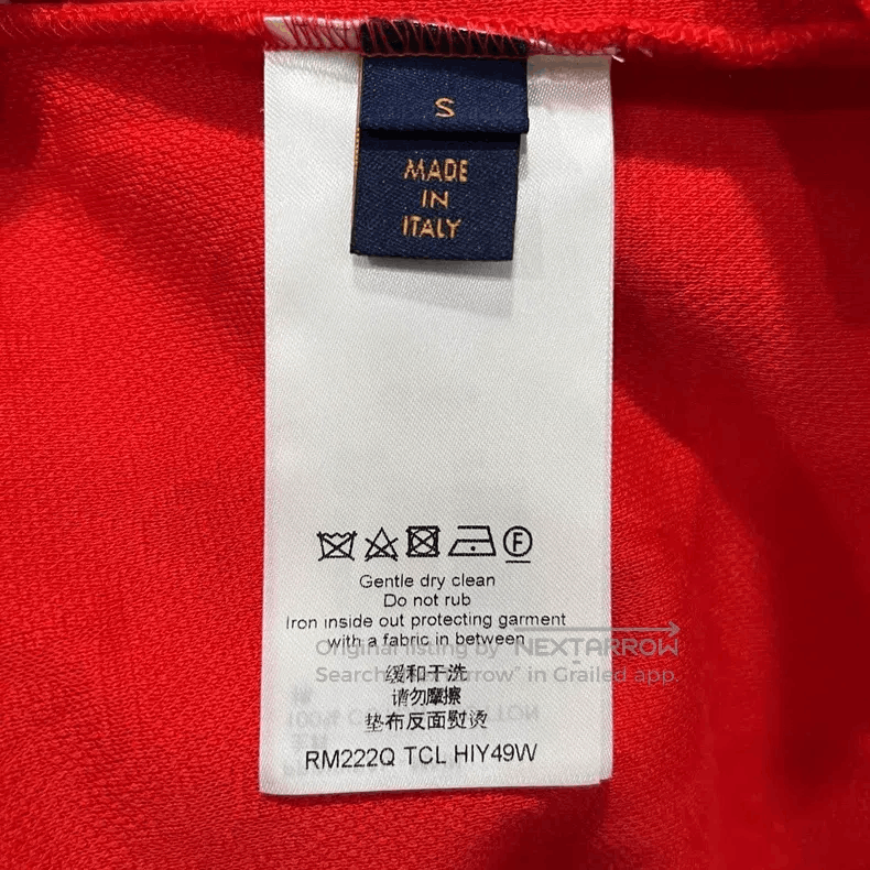 Louis Vuitton Louis Vuitton Red full-print short-sleeved T-shirt Size US S / EU 44-46 / 1 - 5 Thumbnail