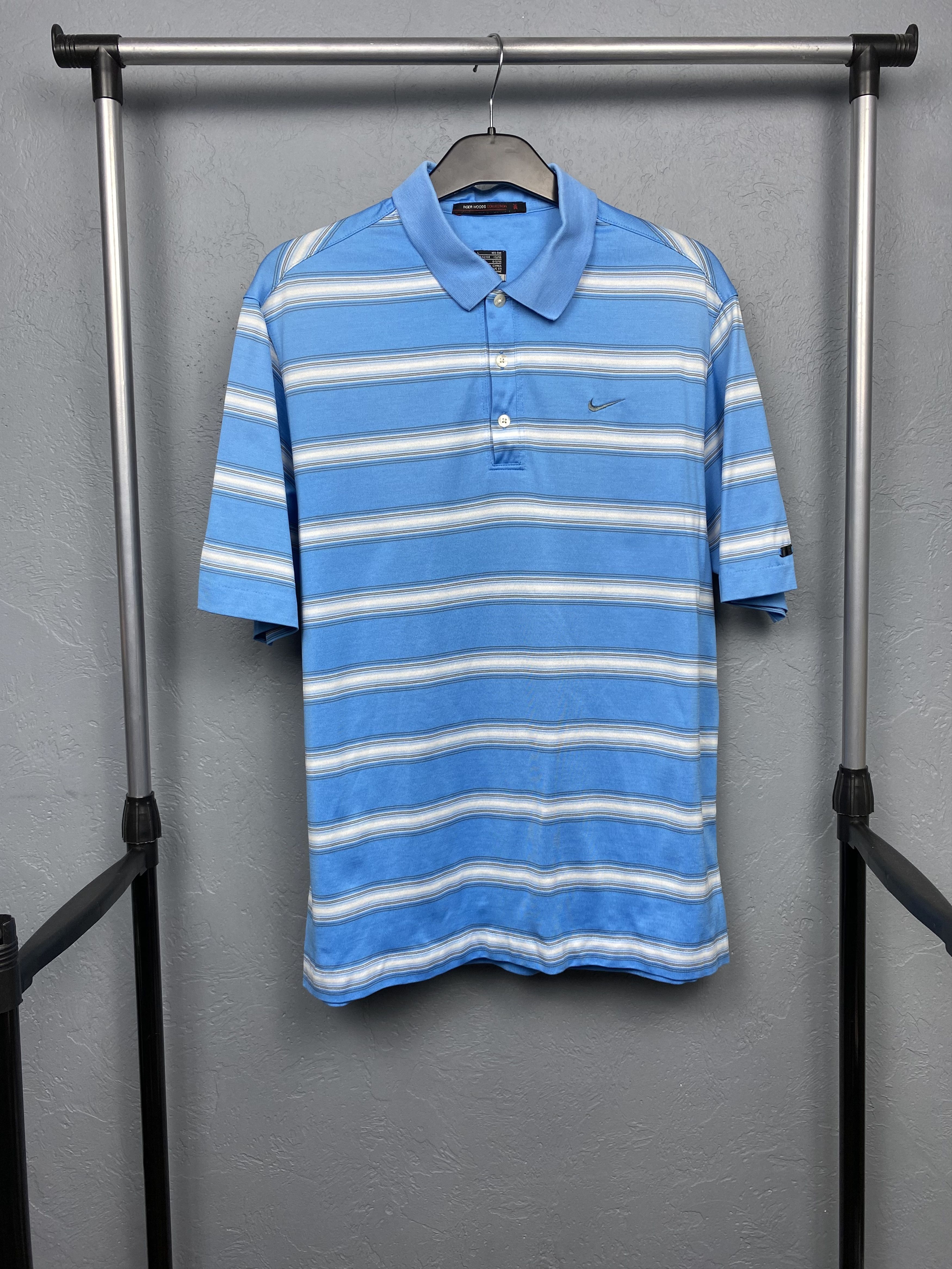 Nike × Tiger Woods Nike Tiger Woods Vintage Mens Polo Shirt Size US L / EU 52-54 / 3 - 1 Thumbnail