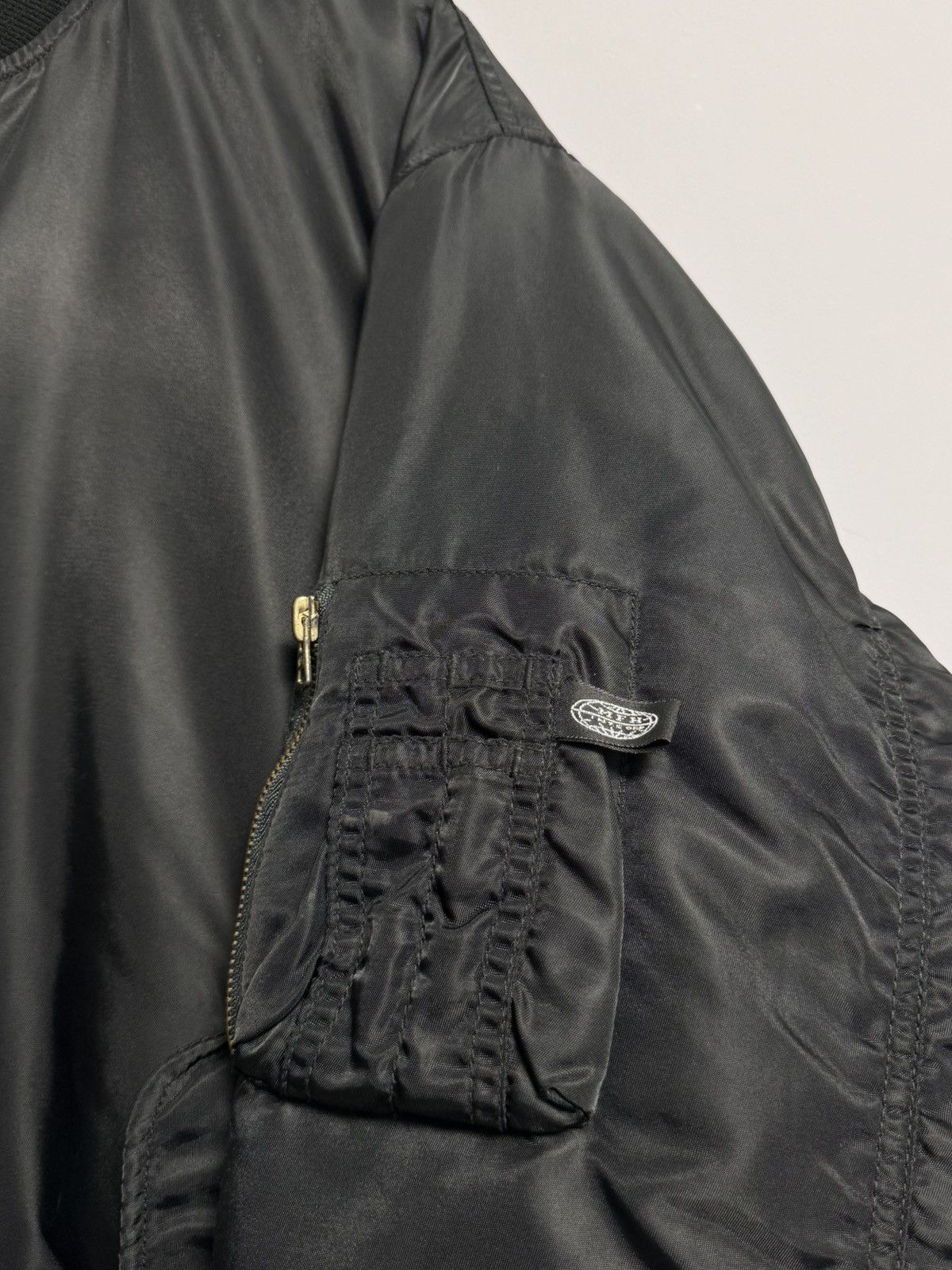 Other Security Bomber Jacket Vintage Y2k Boxy Fit Streetwear Alpha Size US L / EU 52-54 / 3 - 16 Thumbnail