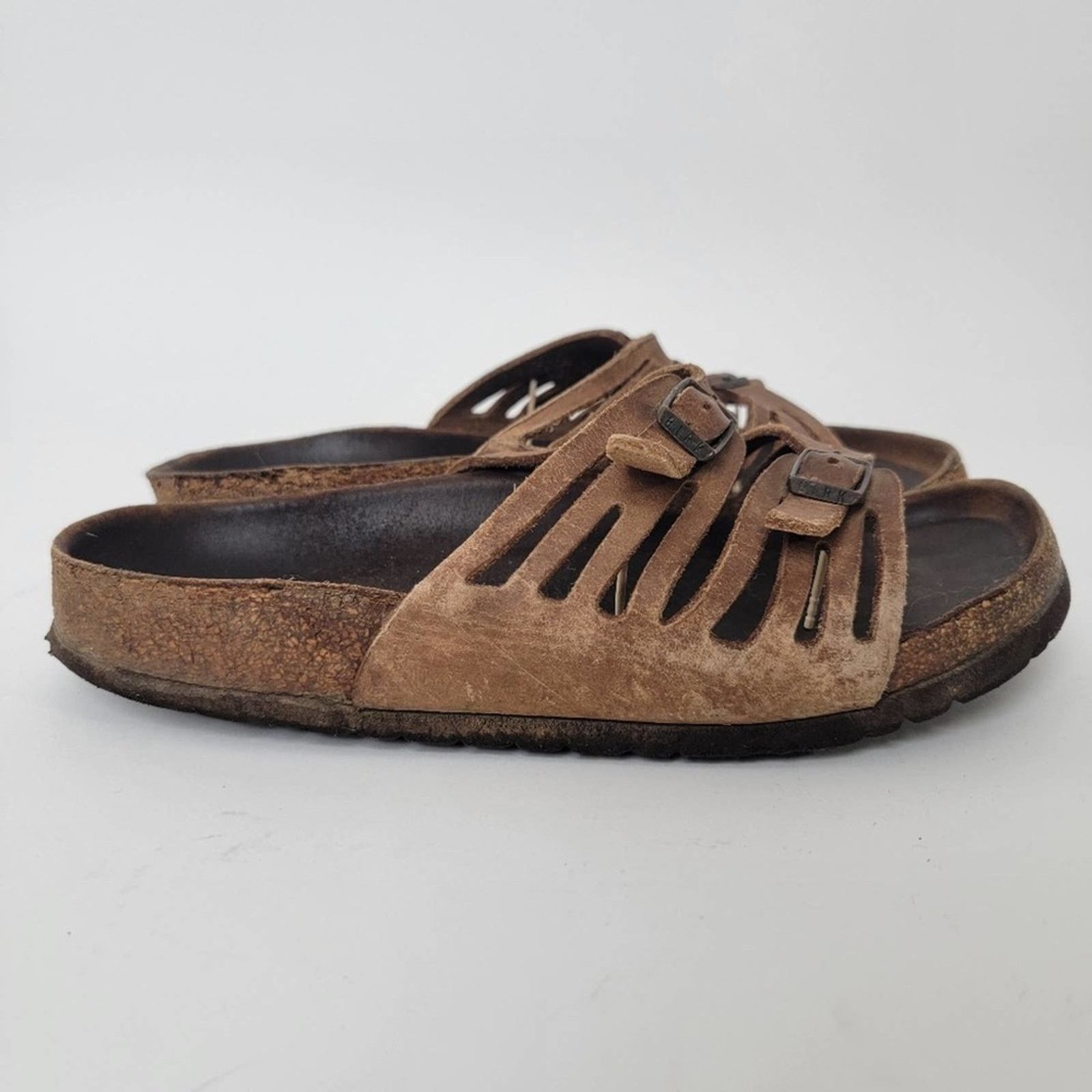 Birkenstock Birkenstock Granada Habana Soft Footbed Sandals - 9 Size US 9 / IT 39 - 6 Thumbnail