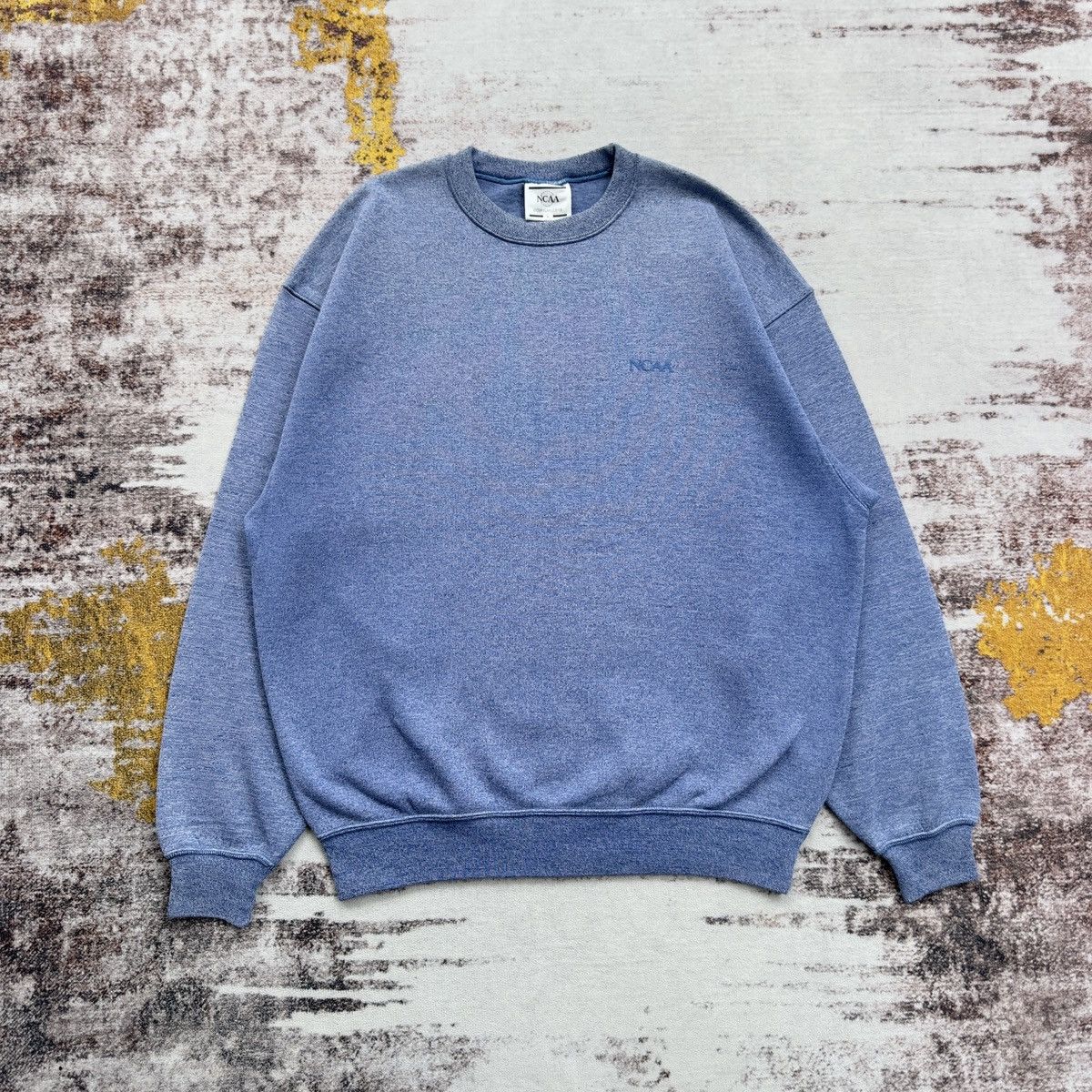 Descente VINTAGE DESCENTE NCAA CREW NECK SWEATSHIRT BLUE Size US L / EU 52-54 / 3 - 2 Thumbnail
