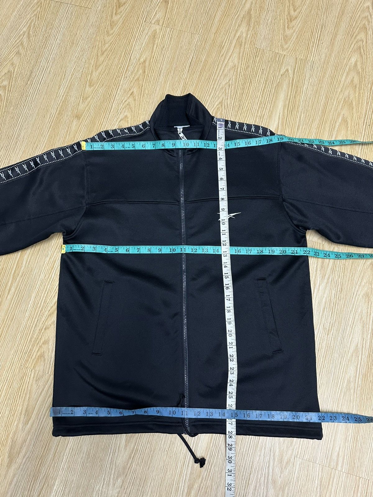 Reebok × Vintage Vintage Reebok Sidetape 90s Zipper Tracktop Z03 Size US M / EU 48-50 / 2 - 9 Thumbnail