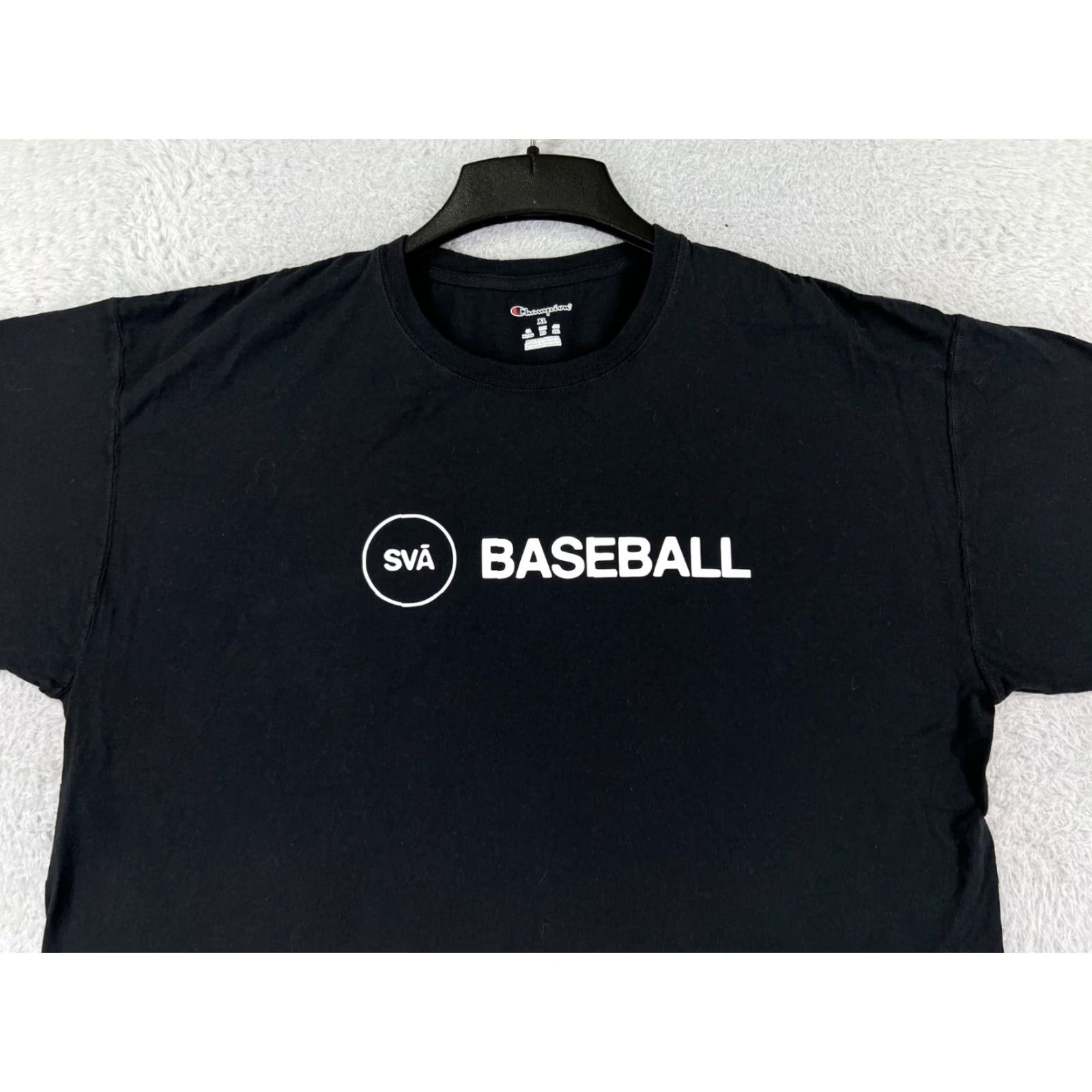 Champion Champion Shirt Men XL Black Logo Cotton Sports Retro Outdoor Size US XL / EU 56 / 4 - 7 Thumbnail