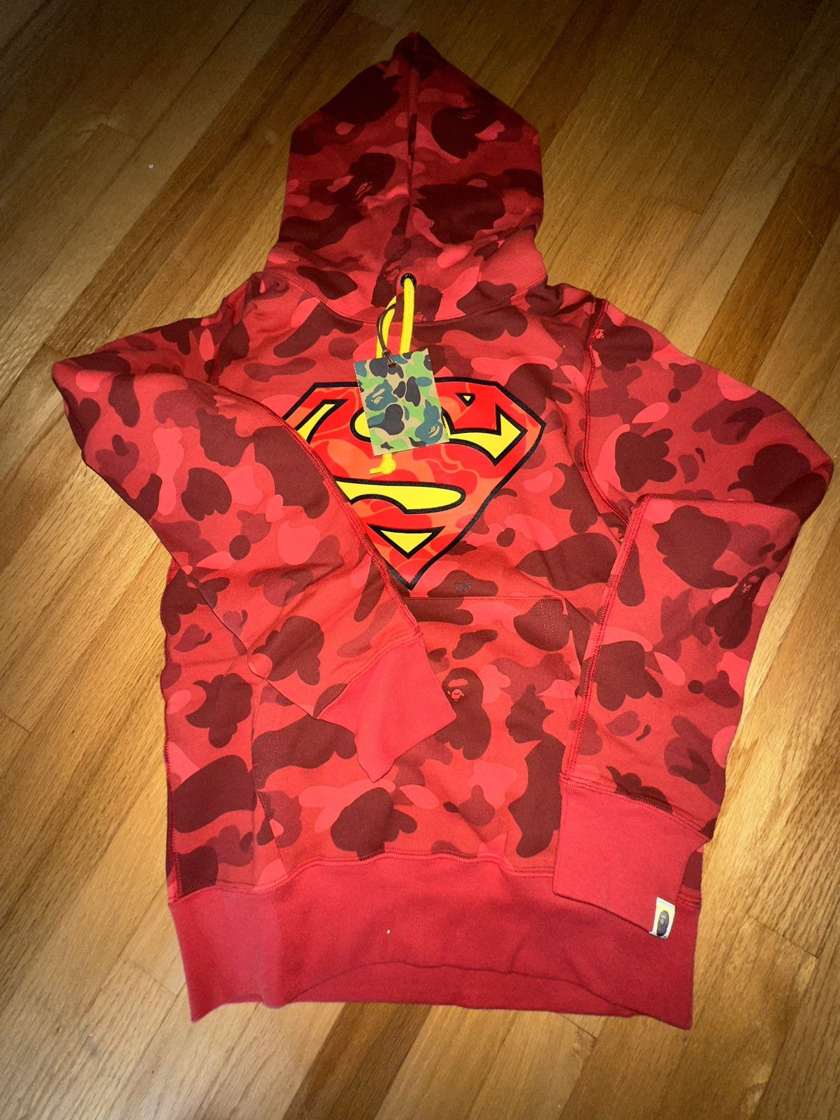 Bape × DC Comics Bape Superman Hoodie Size US S / EU 44-46 / 1 - 3 Thumbnail