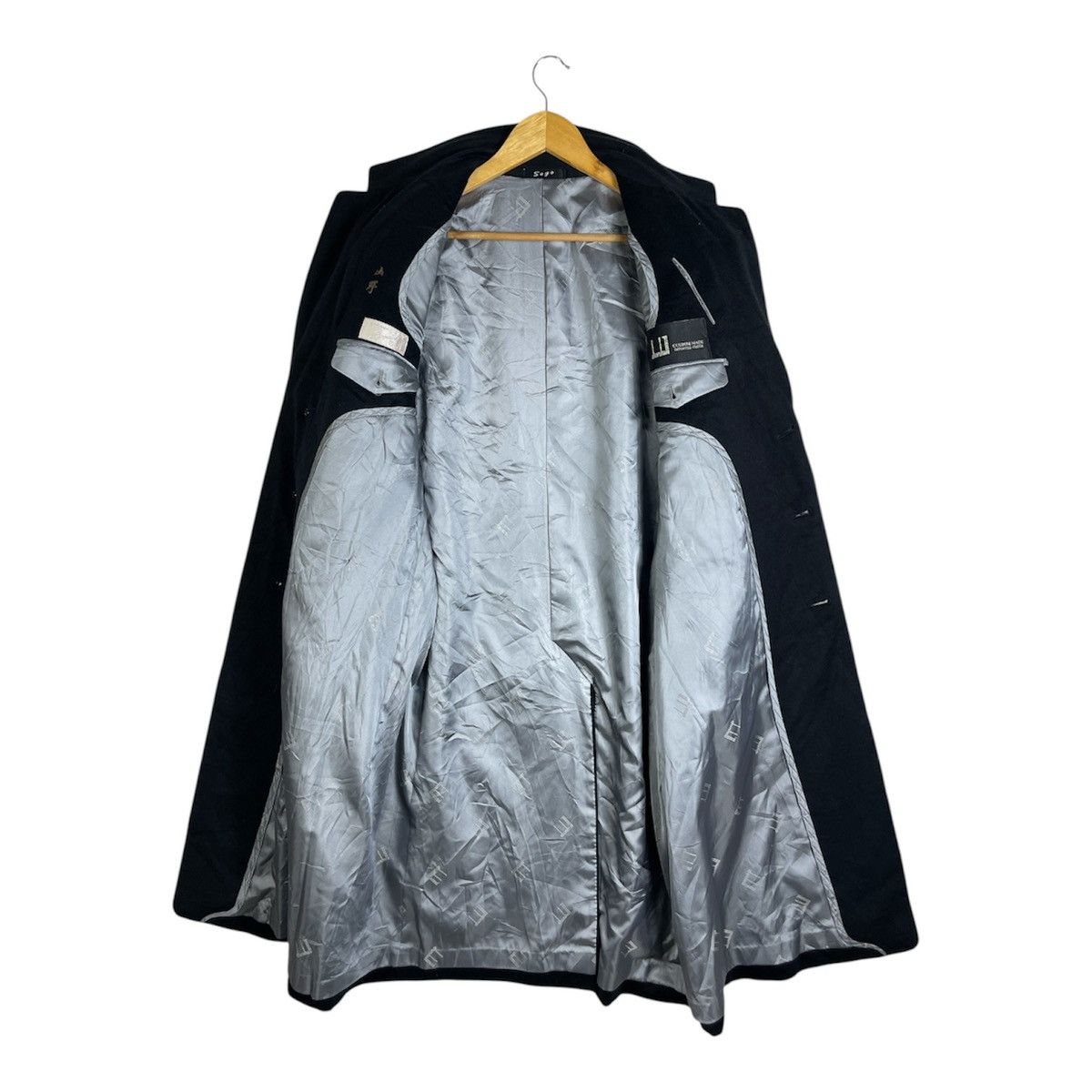 Alfred Dunhill Vintage 90s Dunhill Wool & Cashmere Coat Size US M / EU 48-50 / 2 - 3 Thumbnail