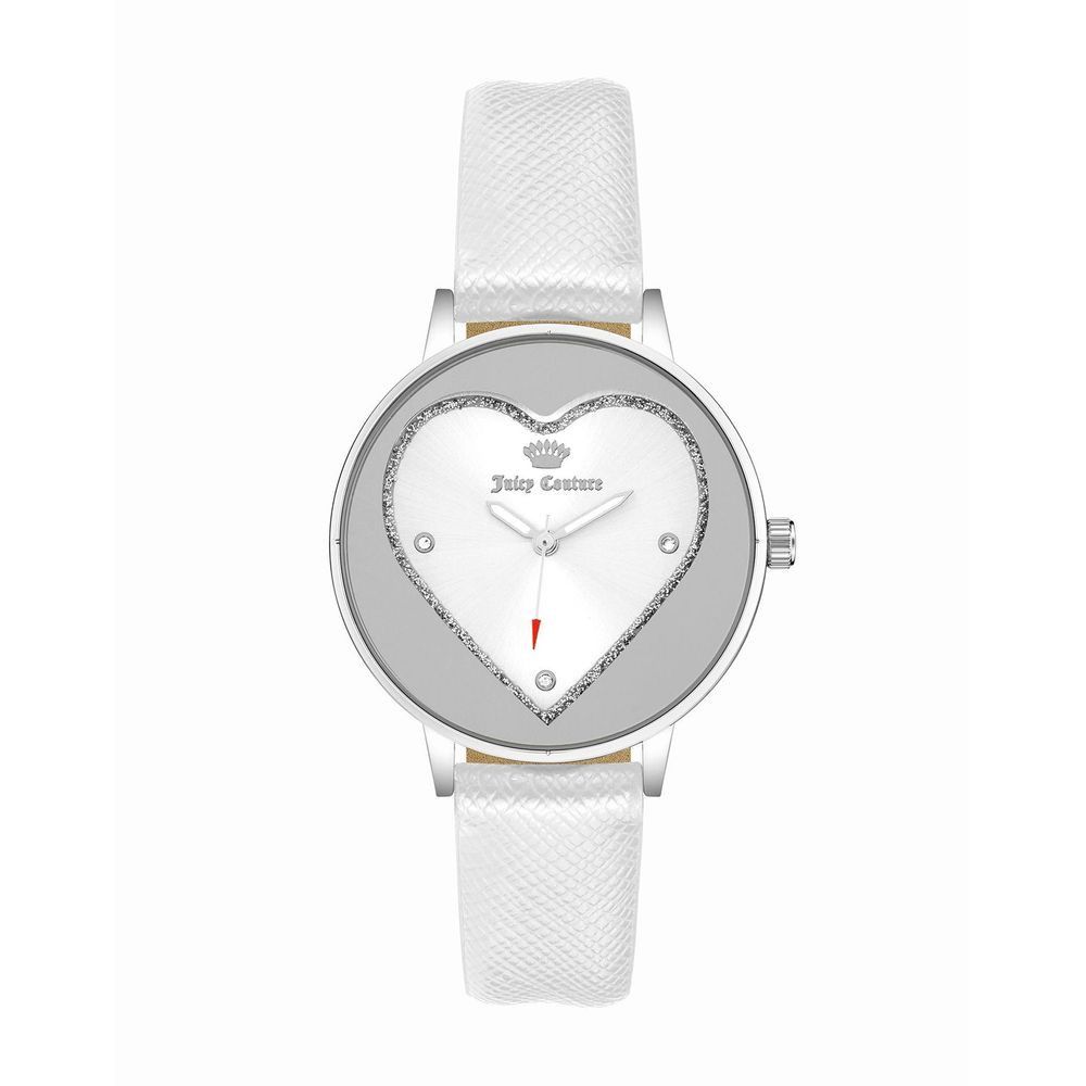 Juicy Couture White Polipriel Women's Watch Size ONE SIZE - 1 Thumbnail