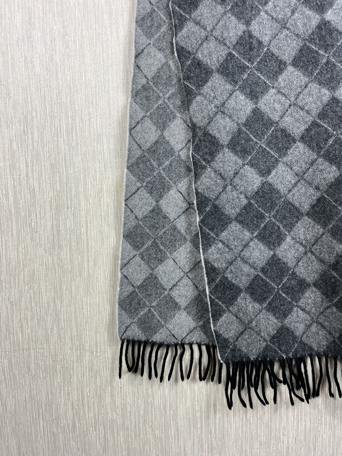 Brooks Brothers × Designer Brooks Brothers 100% full cashmere square checked scarf Size ONE SIZE - 5 Thumbnail