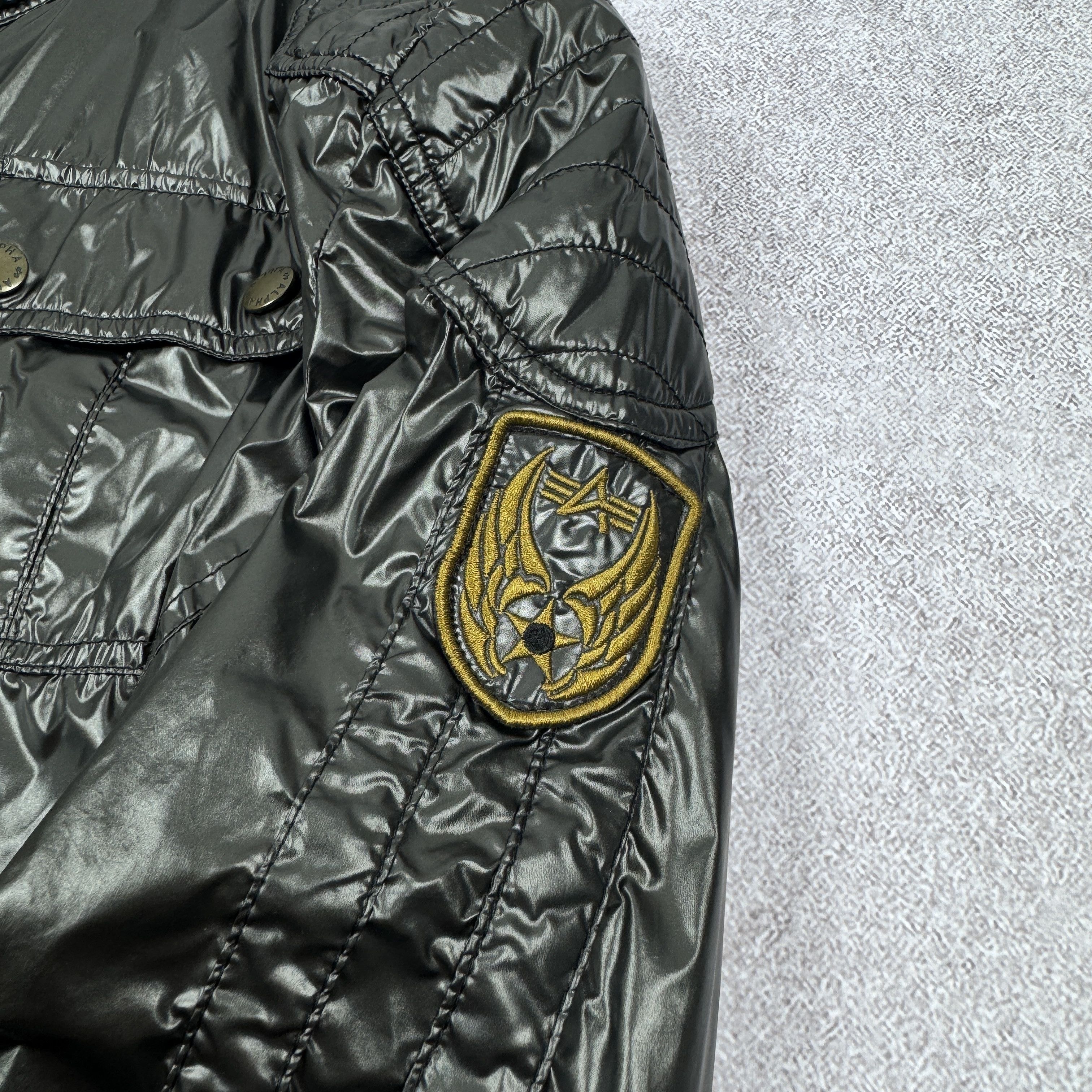 Alpha Industries Men`s Alpha Industries Riders Knoxville Nylon Jacket Size L Size US L / EU 52-54 / 3 - 11 Thumbnail