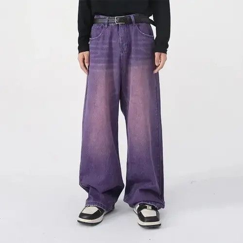 Japanese Brand Retro washed damaged baggy jeans y2k hip hop Size US 30 / EU 46 - 7 Thumbnail