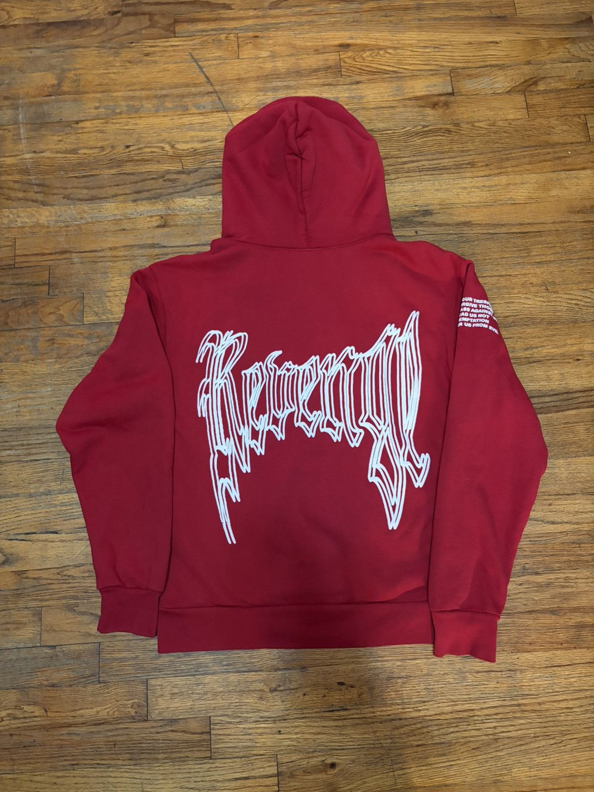 Revenge Revenge Sacrifice of Issac Hoodie Red White Size US M / EU 48-50 / 2 - 2 Thumbnail