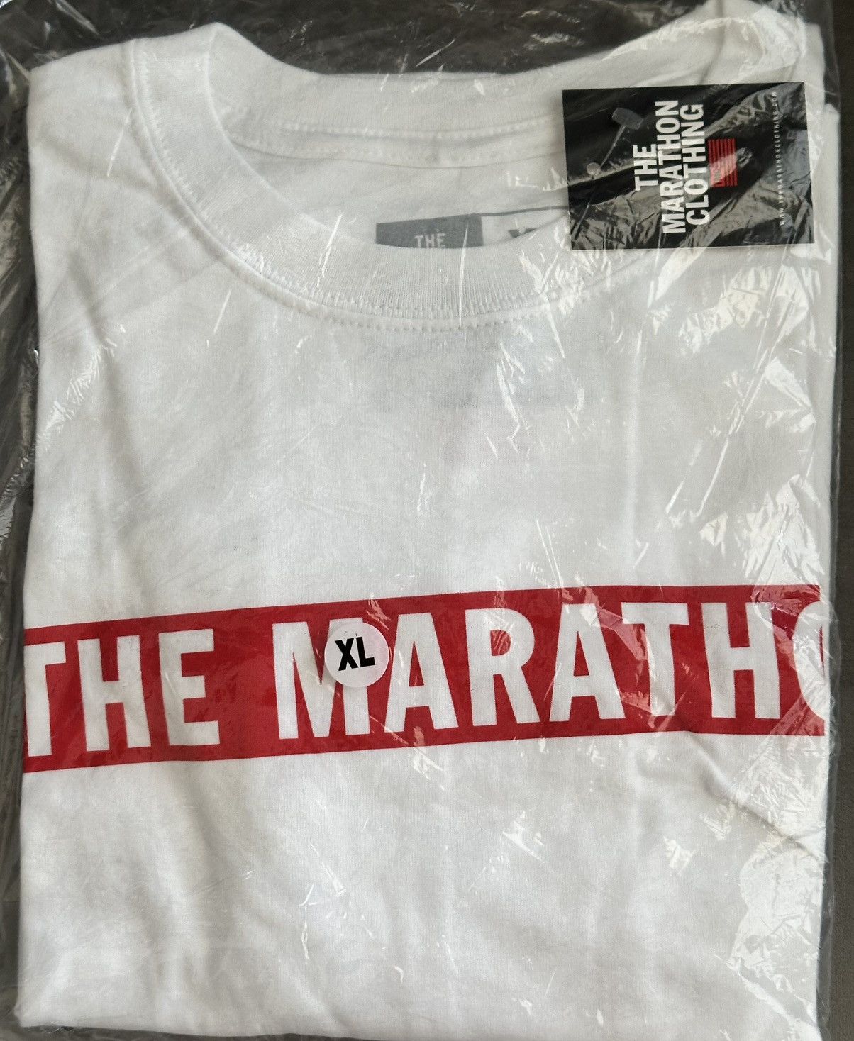 Other The Marathon Clothing Red and White Short Sleeve Tee Size US XL / EU 56 / 4 - 2 Thumbnail