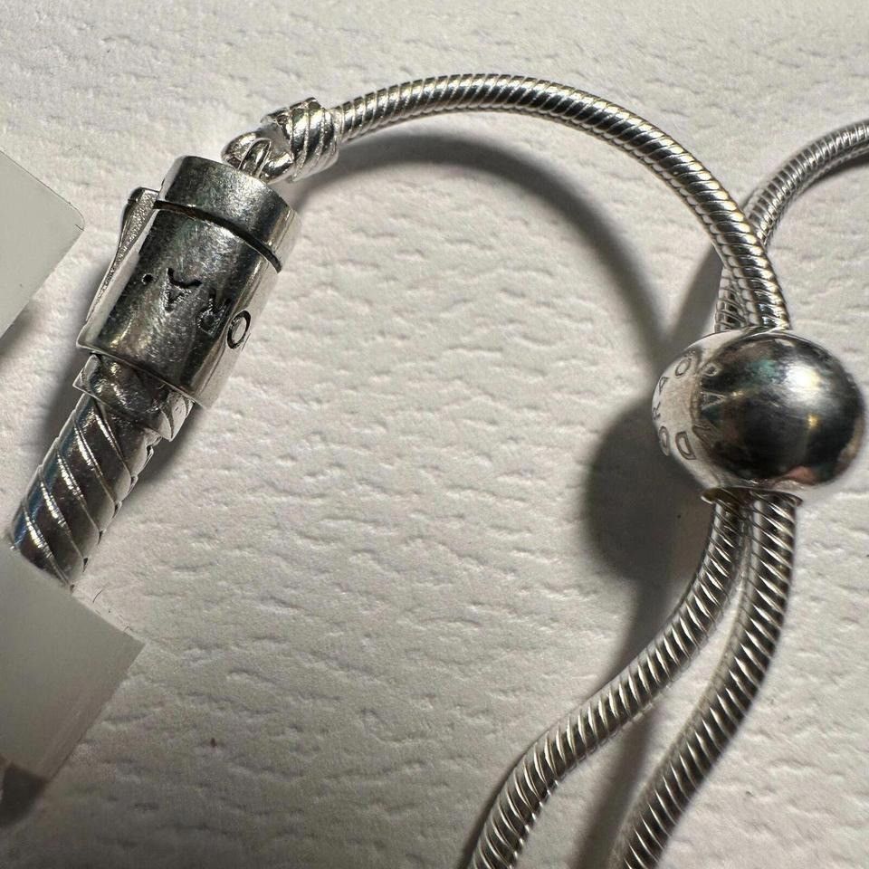 pandora Pandora Genuine SLIDER CHAIN Bracelet, 5 Charm OVER THE RAIN Size ONE SIZE - 8 Thumbnail