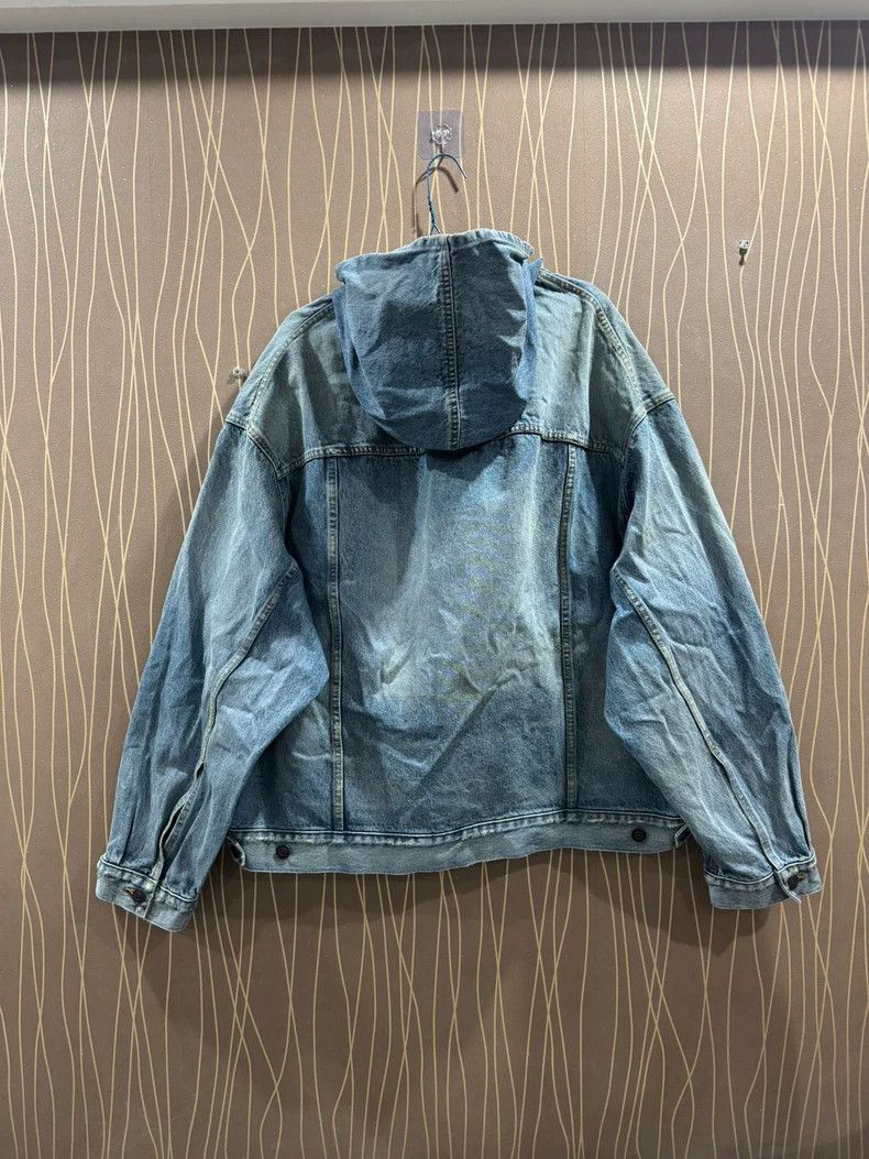 Balenciaga Balenciaga Denim Hoodie Size US S / EU 44-46 / 1 - 2 Thumbnail