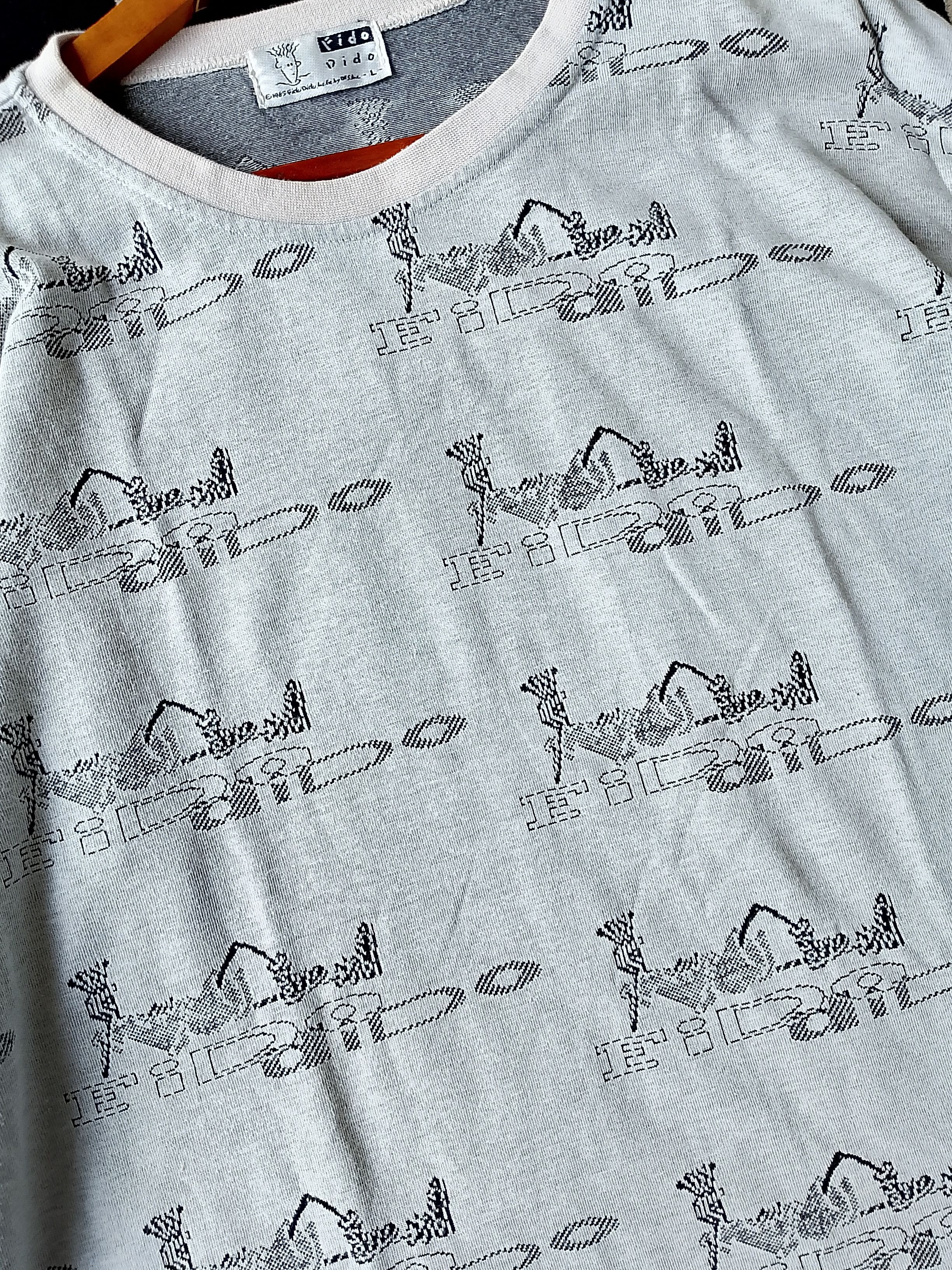 Anime Vintage RARE Archival Fido Dido 90s "Fidosophy" Graphic Tee Size US L / EU 52-54 / 3 - 6 Thumbnail
