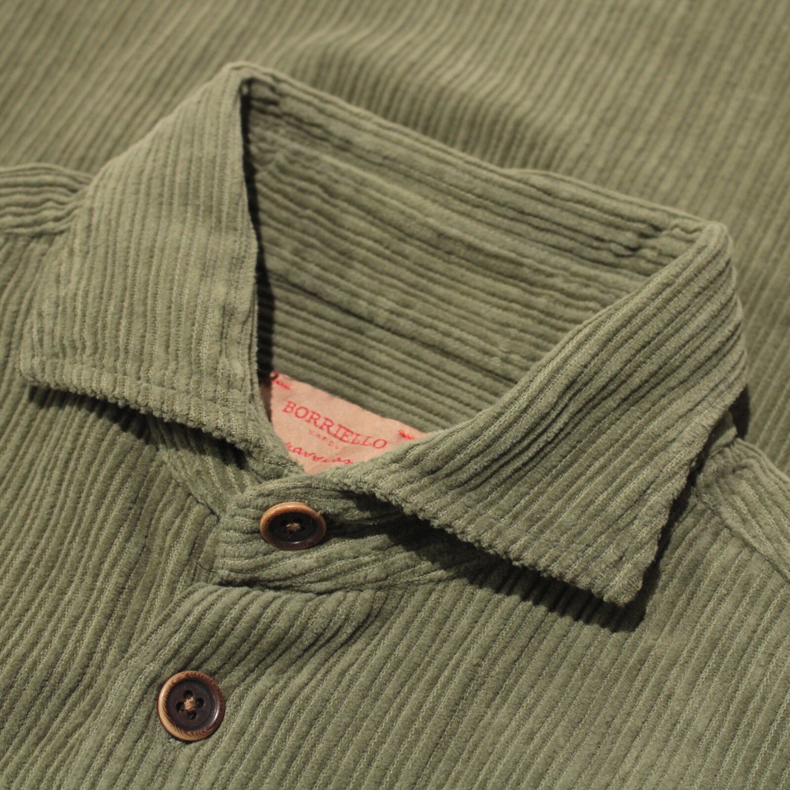 Other Borriello Overshirt Size M US In Green Cotton Size US M / EU 48-50 / 2 - 1 Thumbnail