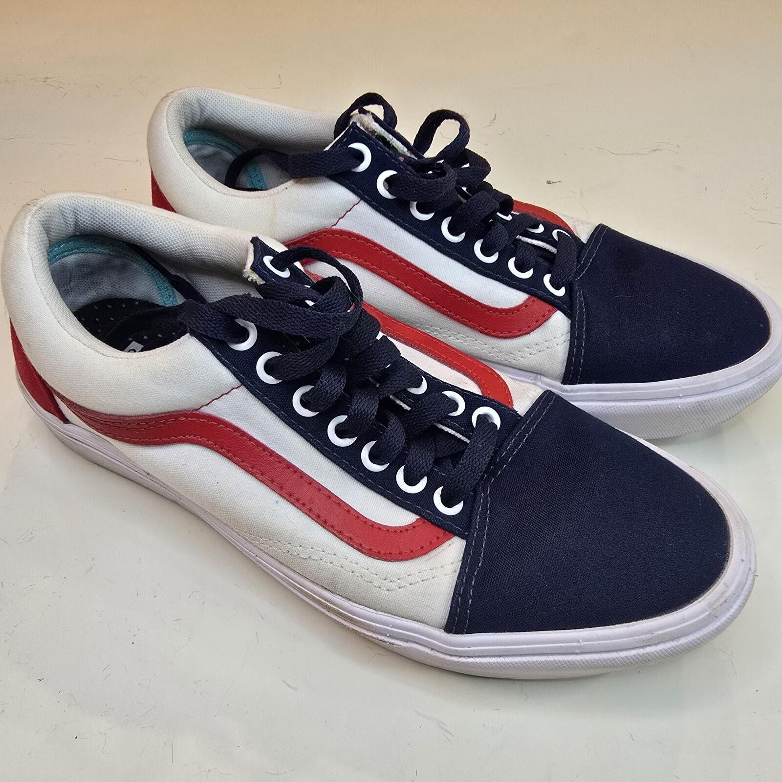 Vans Vans ComfyCush Men's 8 Red White Blue Athletic Sneakers Size US 8 / EU 41 - 1 Thumbnail