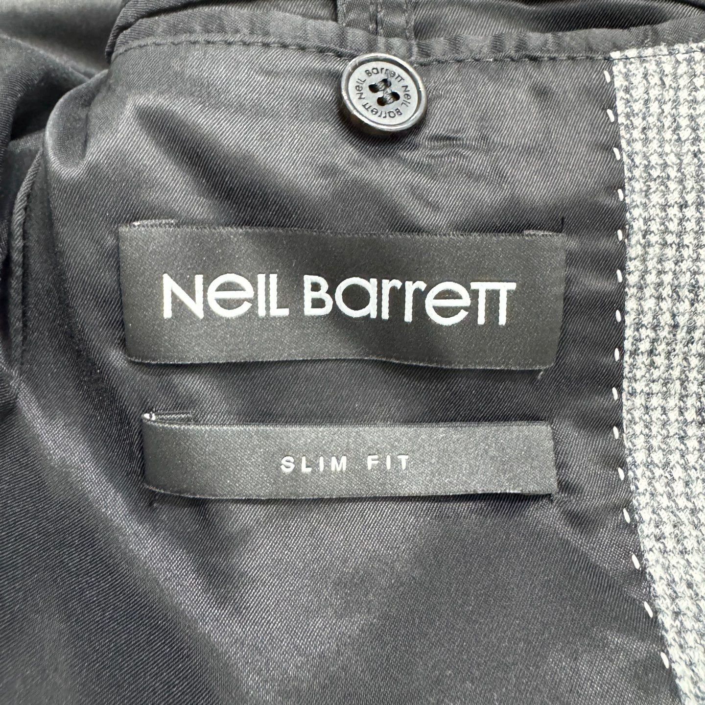 Neil Barrett Neil Barrett Houndstooth Wool Blazer 44 99 New Size 44R - 2 Thumbnail