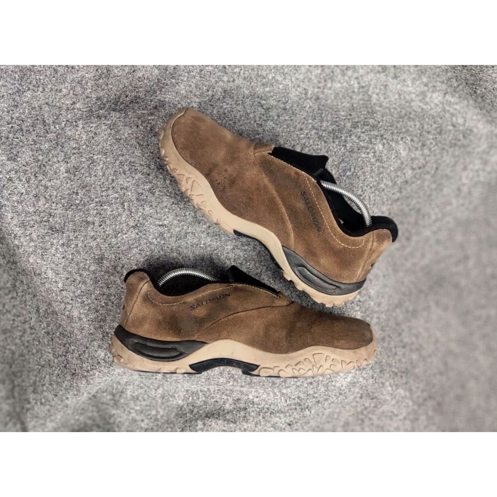 Salomon VINTAGE Salomon Contagrip Brown faded archive slipon sneakers Size US 9 / EU 42 - 2 Thumbnail