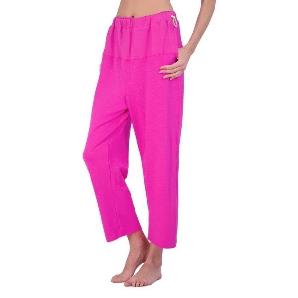 Free People Free People FP Movement Womens Surfside Jogger Pants Pink L Size 32" / US 10 / IT 46 - 4 Thumbnail