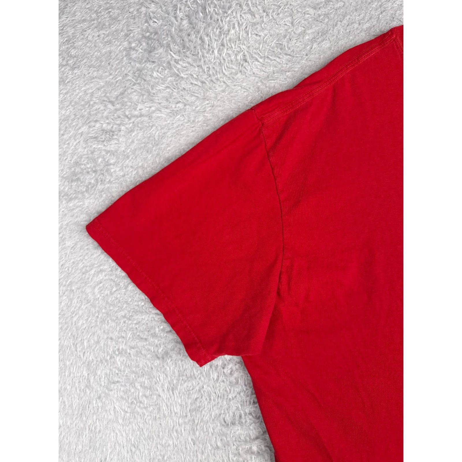 Ralph Lauren VINTAGE Polo Ralph Lauren Shirt Men Extra Large Red Crew Neck Short Sleeve 100% Cotton Size US XL / EU 56 / 4 - 3 Thumbnail